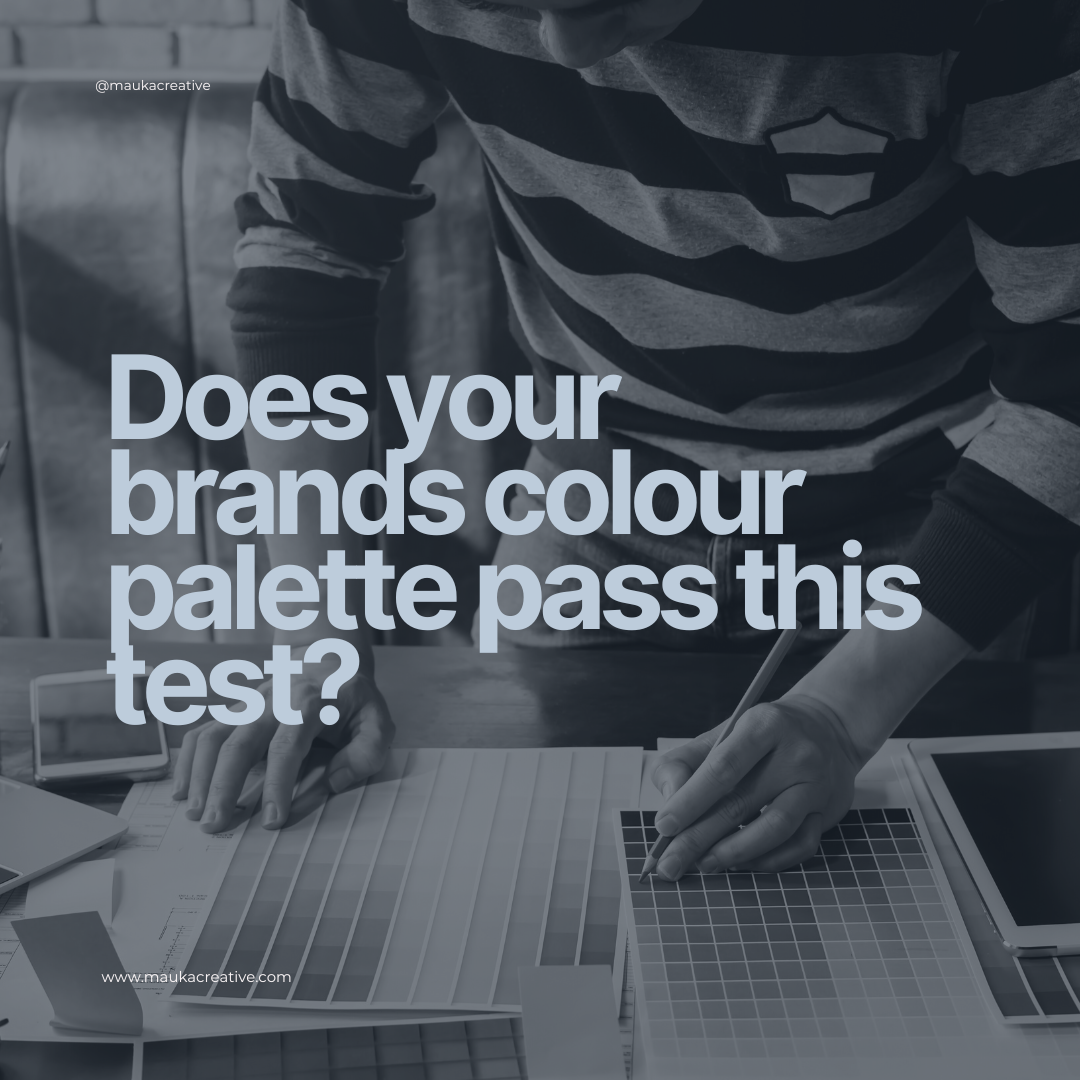 Does your brands colour palette pass this test?