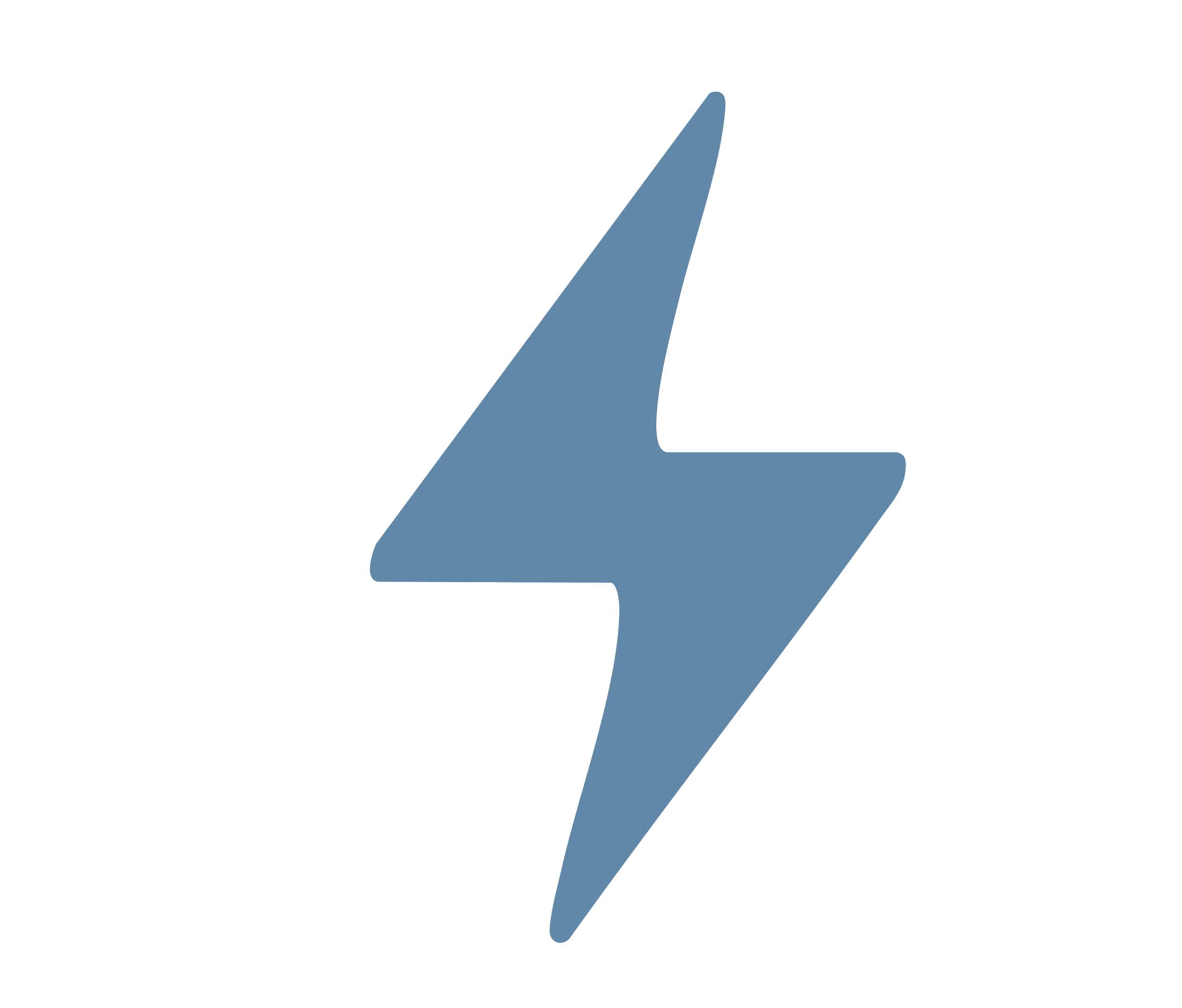 Website Design Package lightening bolt icon by Mauka Creative