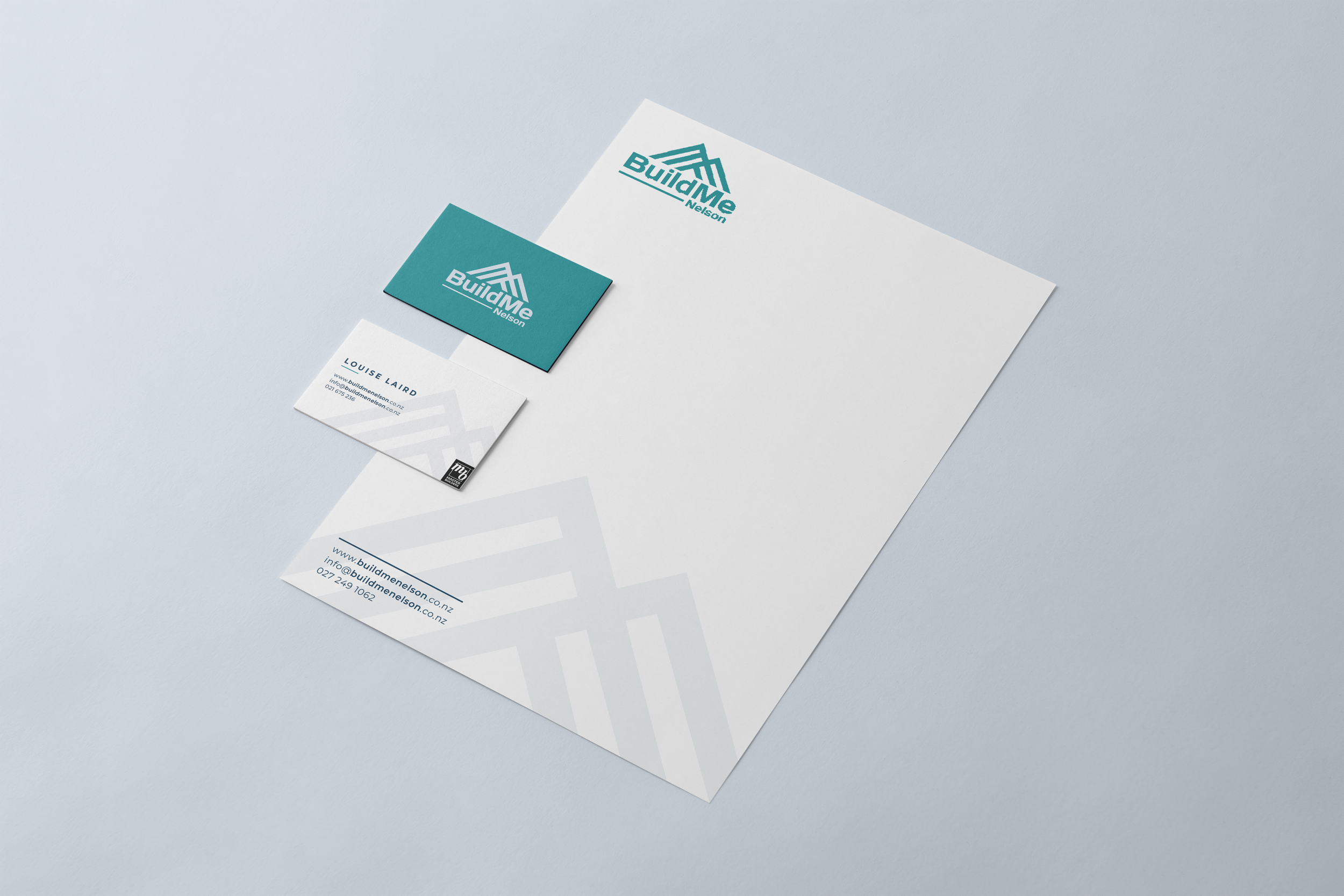 Stationary design for a building and renovation business