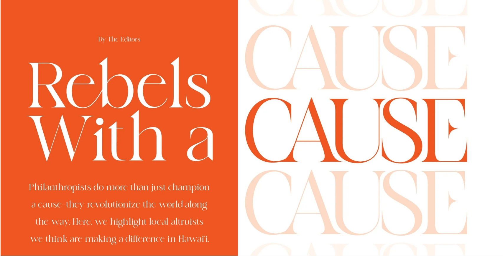 MODERN LUXURY HAWAIʻI - Rebels With a Cause