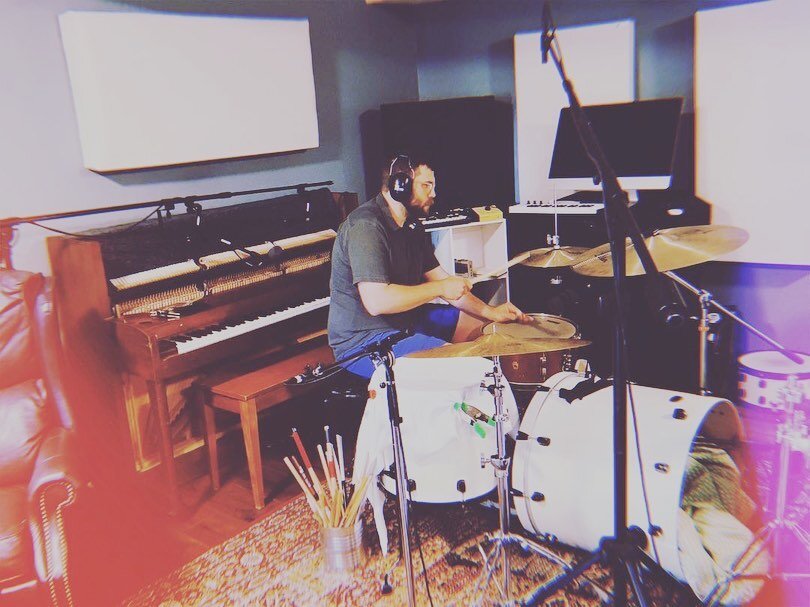 Great drum session yesterday. Swipe for the drum mix bus. #homestudio #recording #drums #vicfirth #zildjan #wfldrums #ddrum #istanbulcymbals #paistecymbals