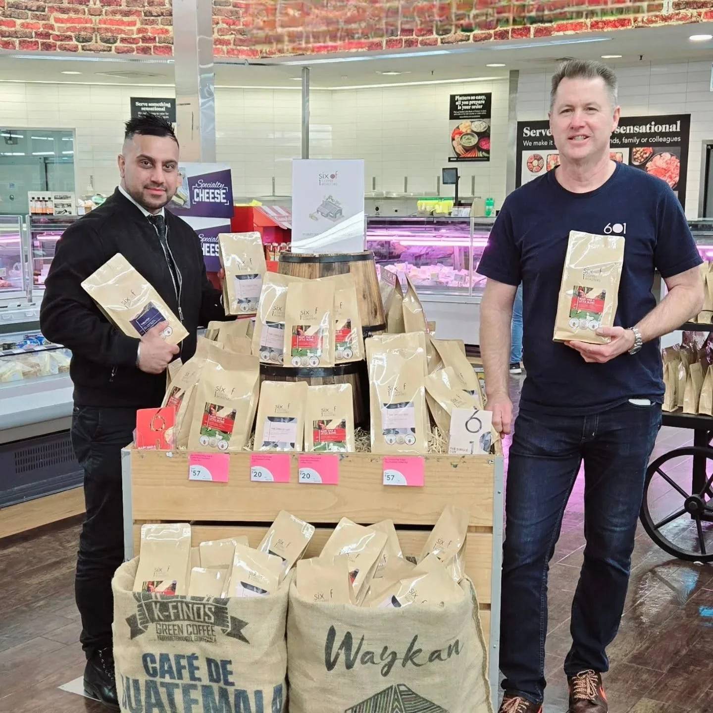 Big news from Brisbane!  We&rsquo;re thrilled to now have 6o1 coffee on the shelves at Drake's Rochedale Brisbane &mdash; one of the biggest and busiest Drakes stores in QLD.

It&rsquo;s been a pleasure working with the @drakessupermarkets team to br
