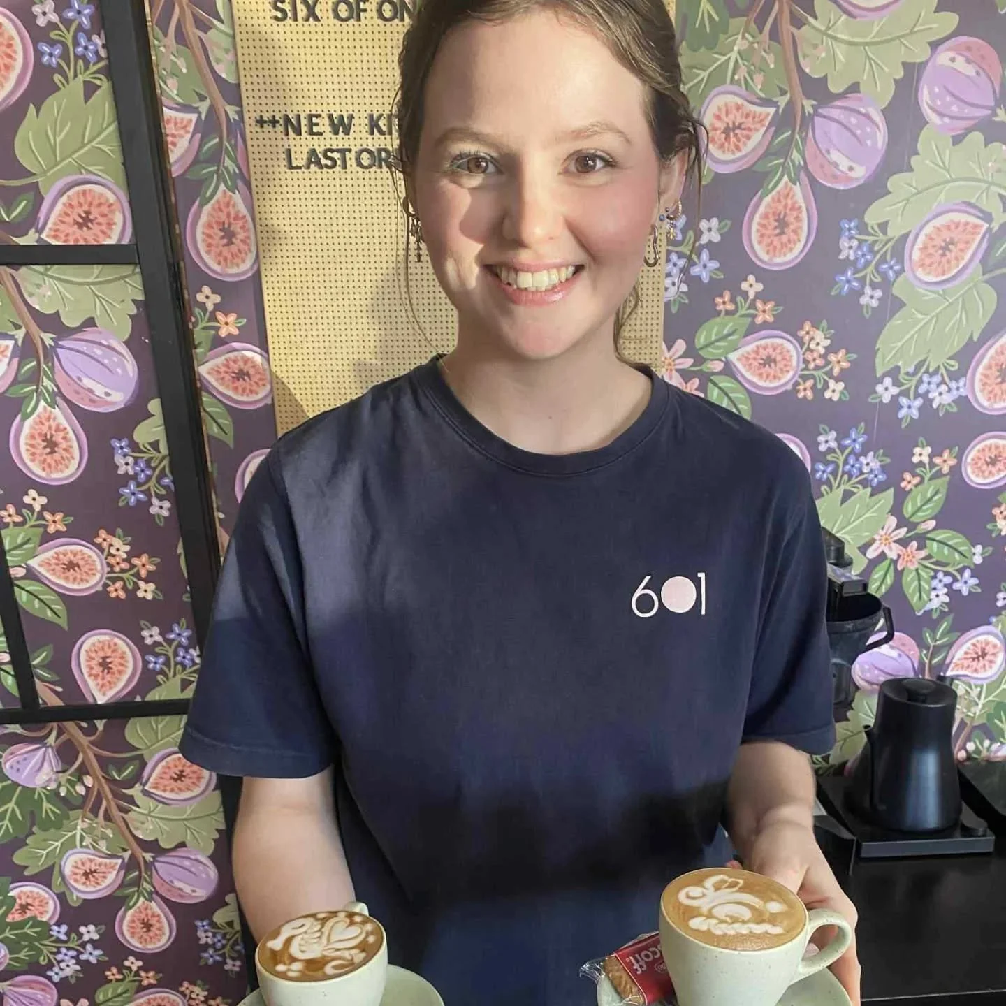 A little bit of Friday Magic! Have you tried a Magic? It is a double ristretto shot in milk, totalling a 6 ounce drink. A ristretto shot is a shorter, sweeter coffee shot. Out of Melbourne, the Magic is so called because it has the perfect proportion