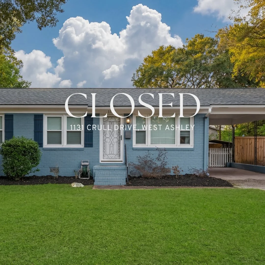 Closed at 1131 Crull Drive!!!

A huge congratulations to our sellers on the sale of this charming West Ashley home.