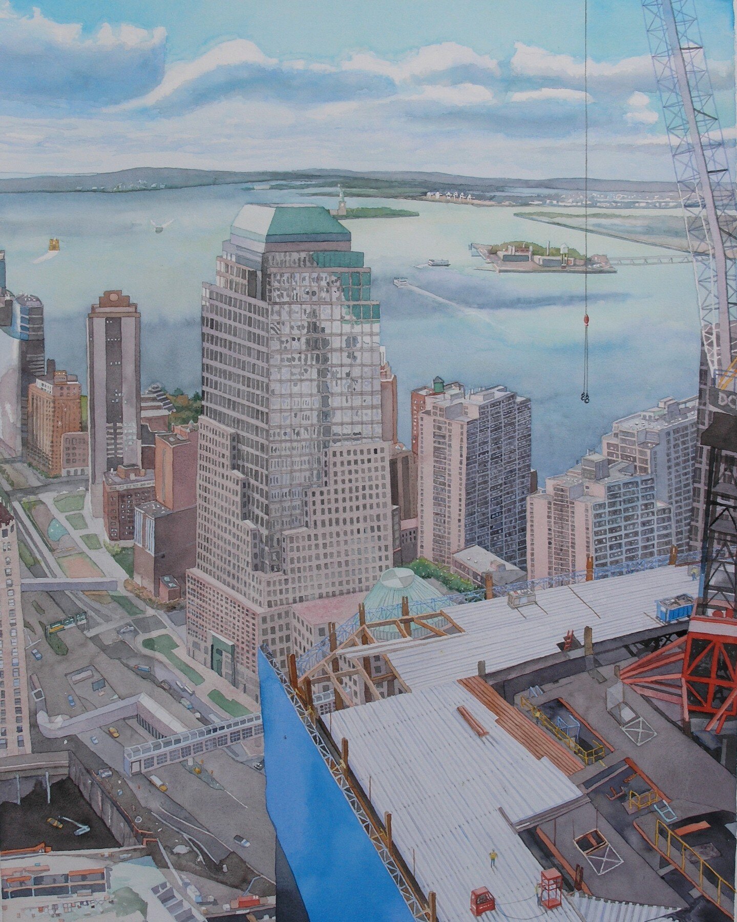 Over One Oil 2011
For my PA peeps, I will be presenting my artist talk &quot;Studies in Resilience - Painting the World Trade Center&quot; at the Bethlehem Palette Club at the Banana Factory in Bethlehem this coming Sunday May 21 at 1:30.
https://www