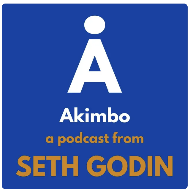 Logo for Seth Godin's Akimbo podcast