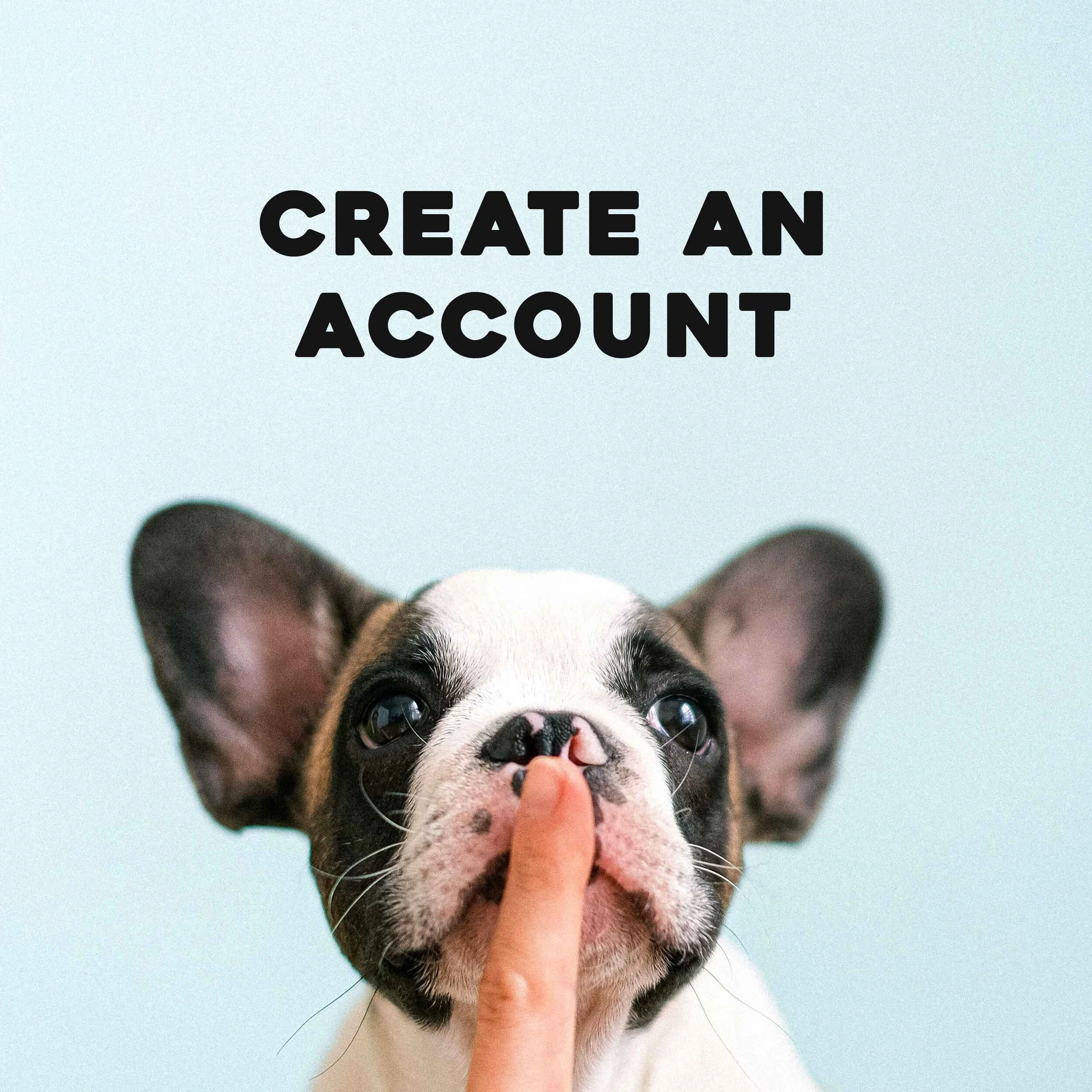 Create an account