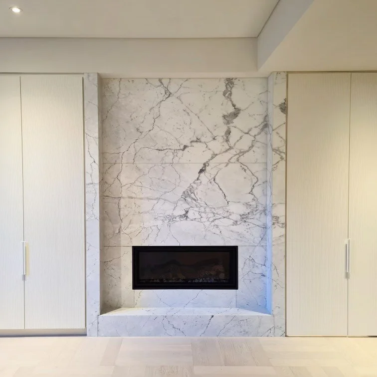 Why you should choose marble for your next fireplace 🔥

1. Easy to clean &amp; maintain 
2. Durability
3. Resistant to heat &amp; fire
4. Adds a statement to any living area 

📍 Prymont, NSW