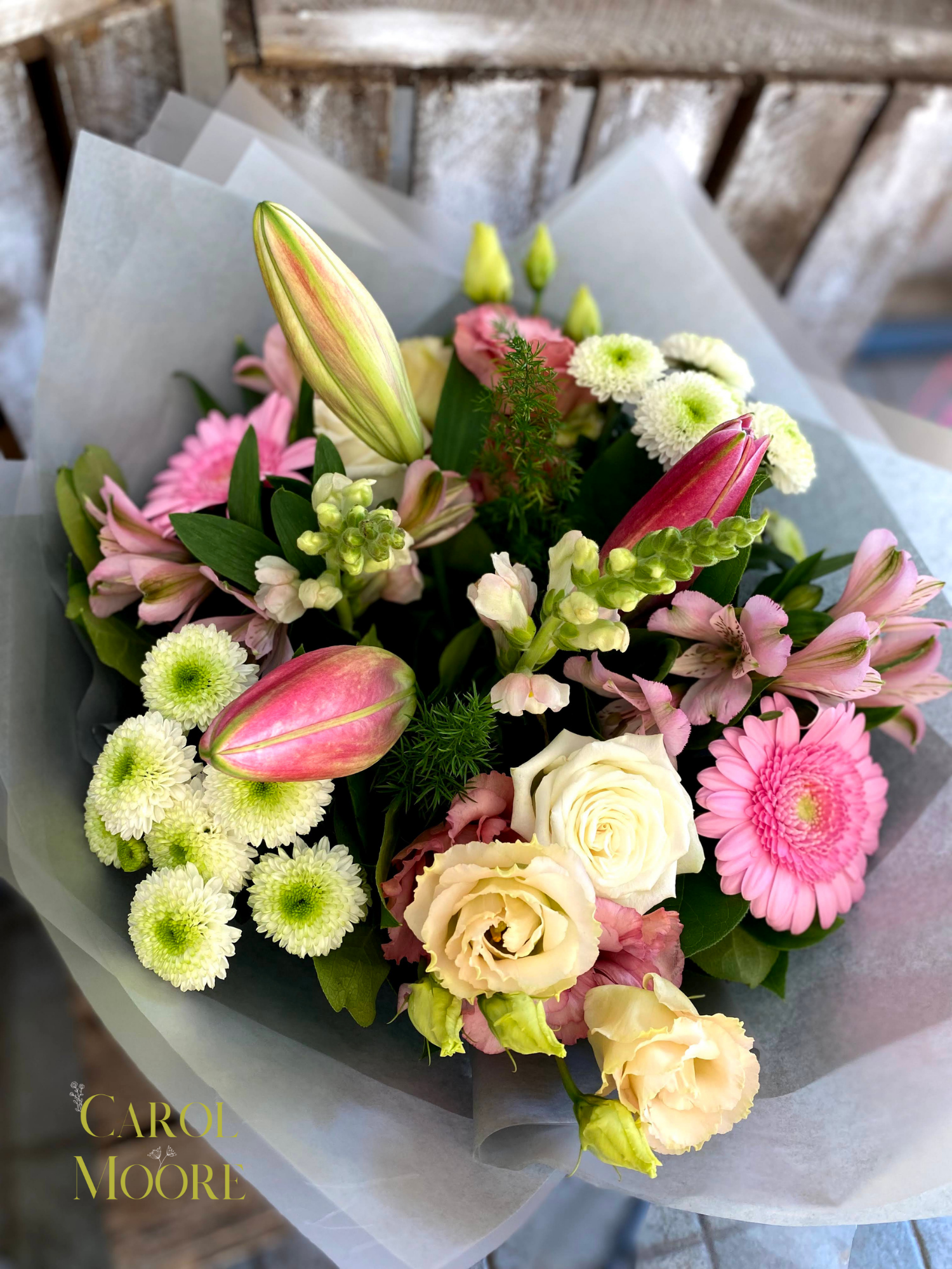 Pink Pick Me Up - Beautiful Pink Bouquet | Carol Moore Florist ...