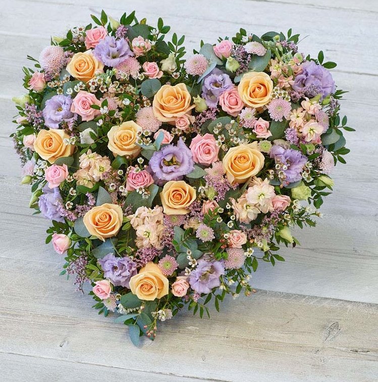 Pastel Rose Heart