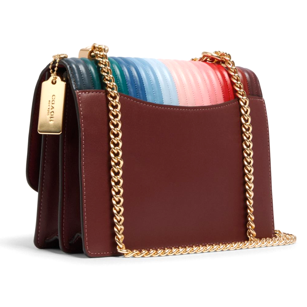 coach rainbow linear quilting