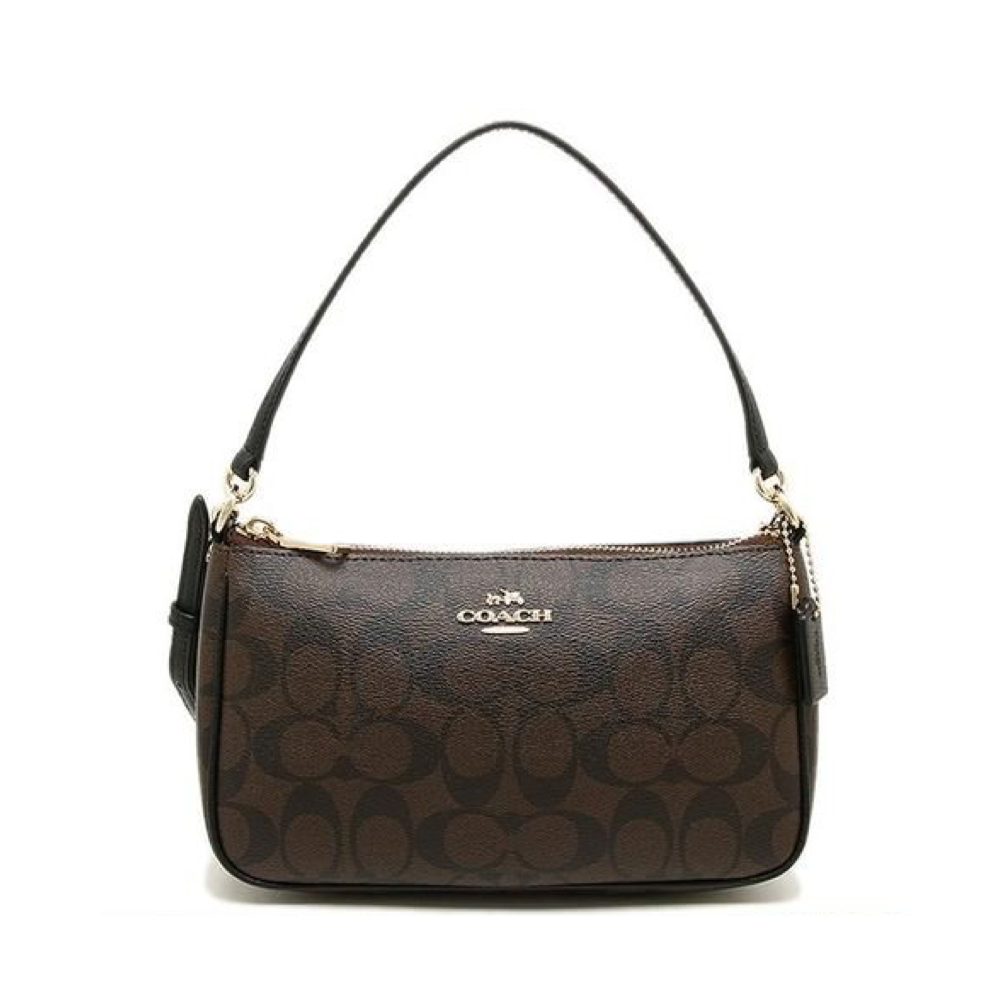 coach signature top handle crossbody