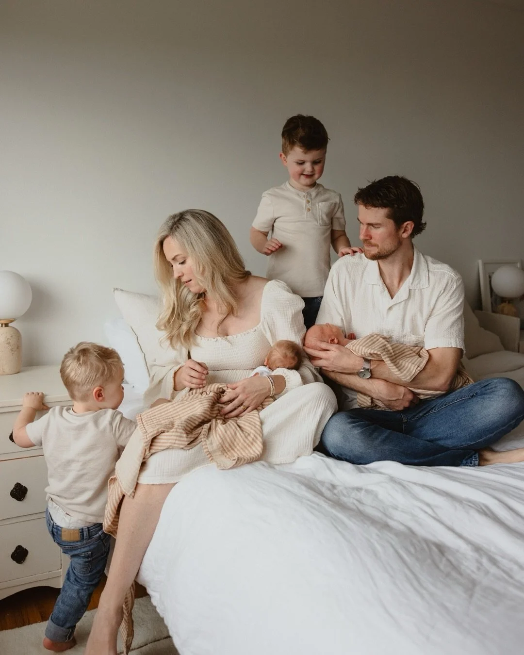 Blessed with the joys of four little boys 💙🧸🩵🧸