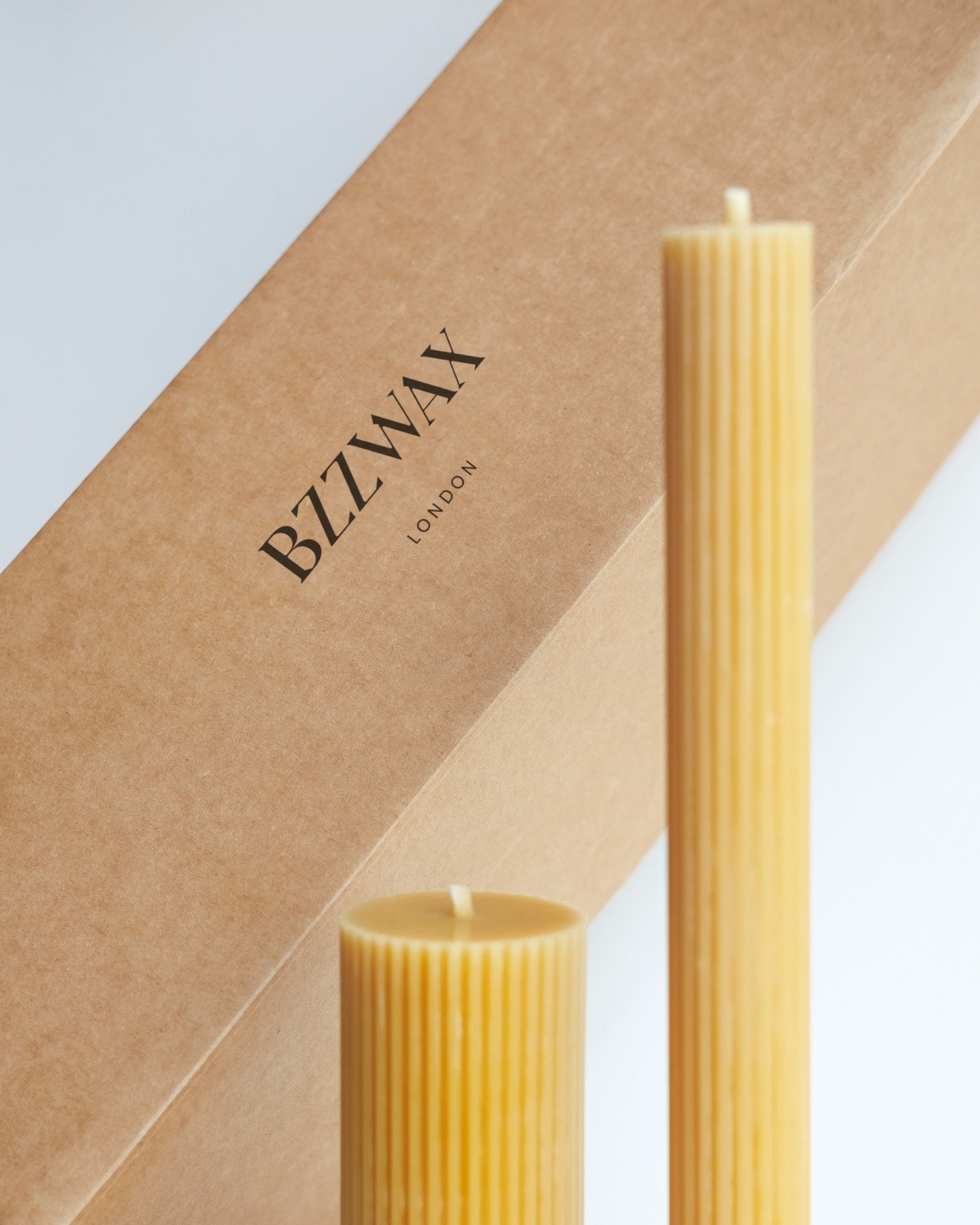 Logo for Bzzwax, a London-based candle maker that prides itself on creating candles with ingredients that come straight from mother nature, using organic beeswax.⁣
⁣
Inspired by the geometrical architecture of the beehive and the honeycomb the logo&r