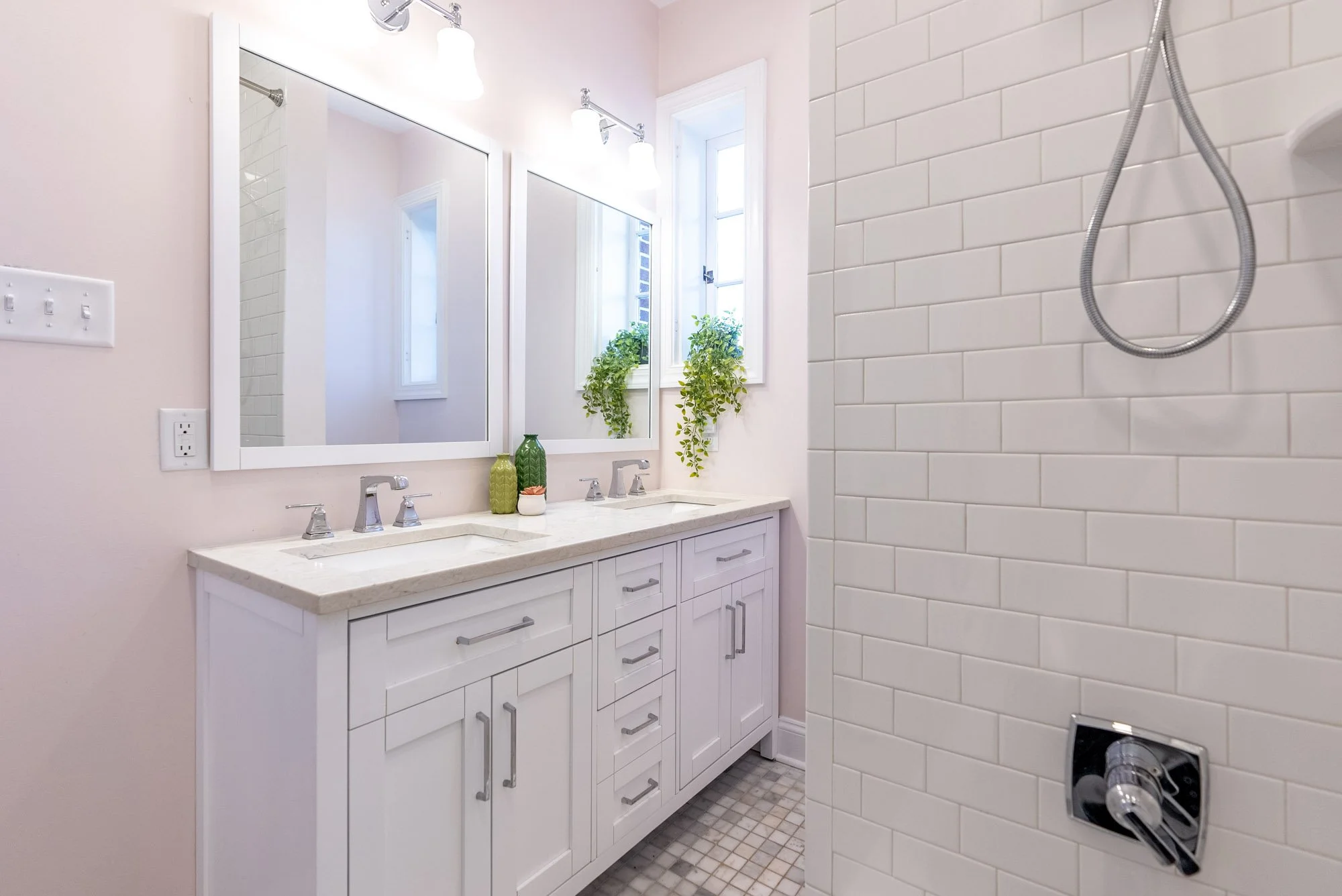 Classic Charm in a Modern Bathroom