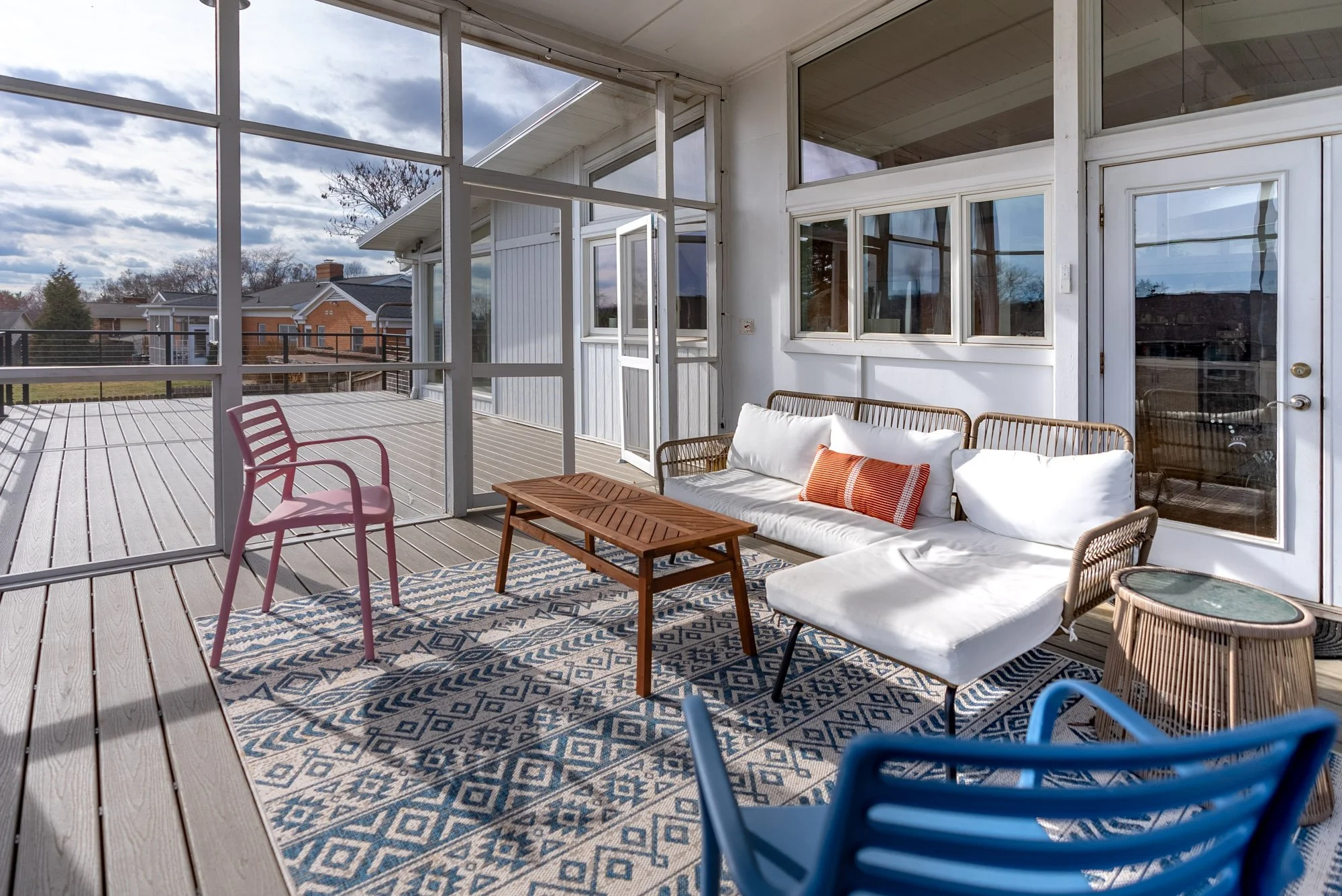 Creating Outdoor Serenity from an Old Deck
