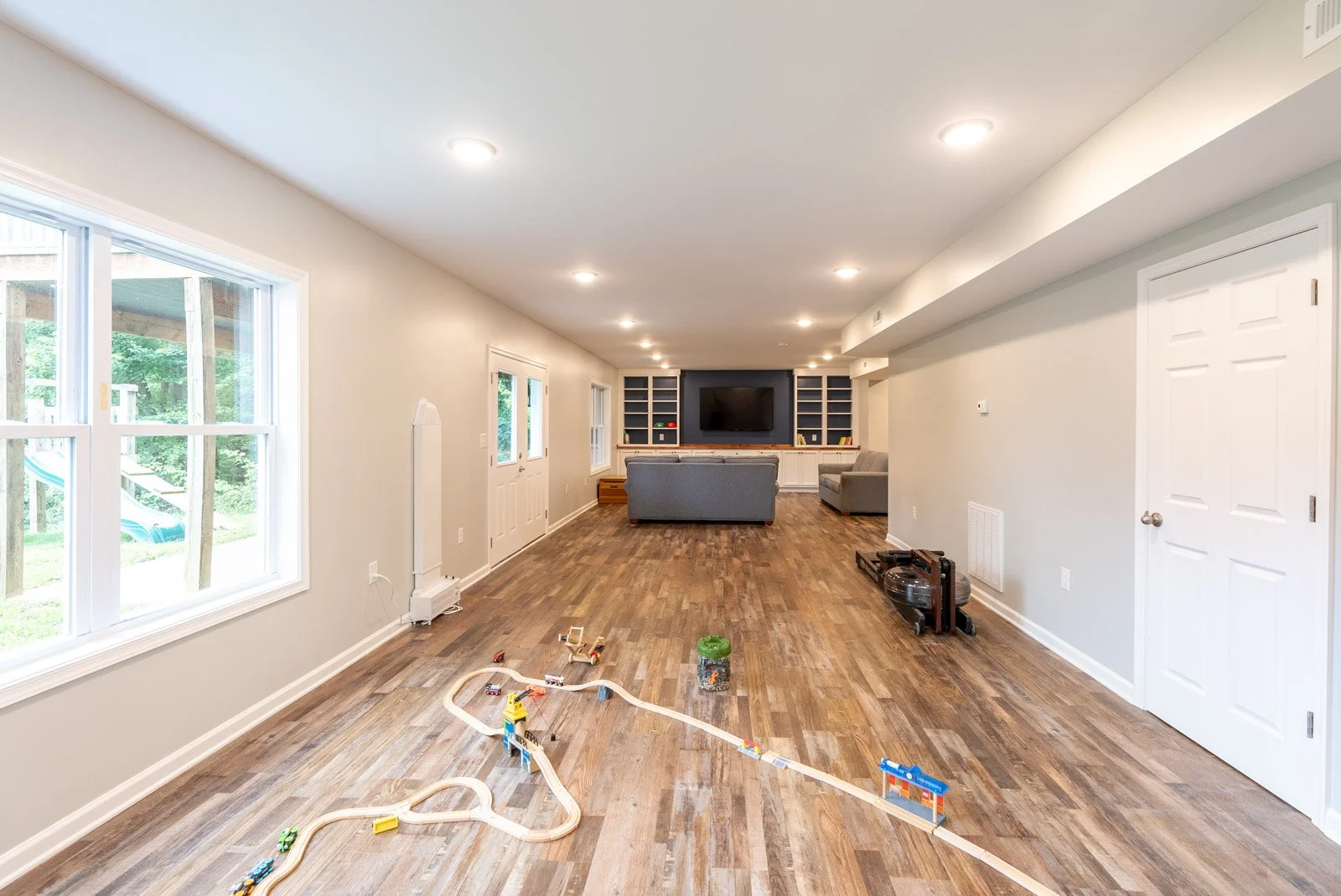 Basement Remodel Construction Harrisonburg Virginia