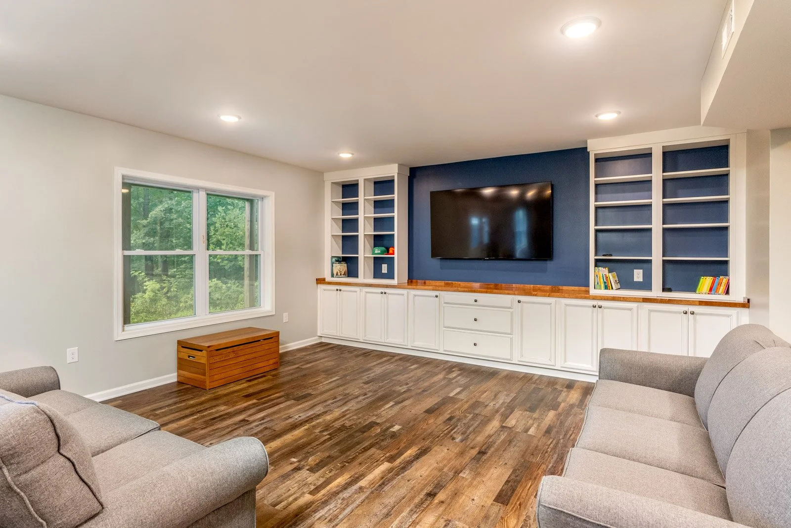 Basement Remodel Construction Augusta County Virginia