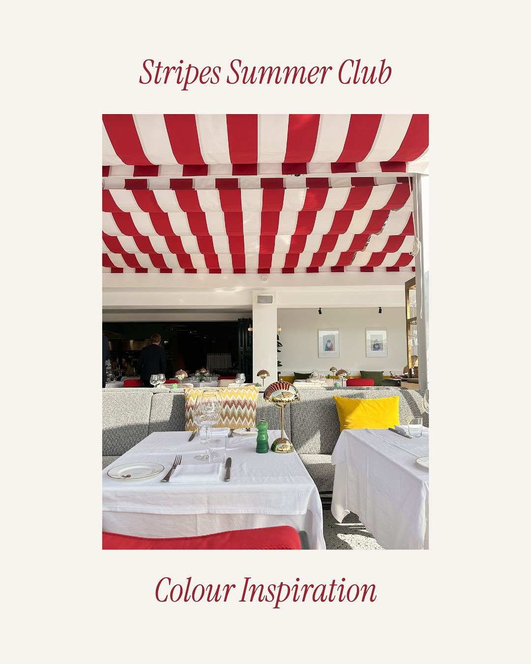🍒Stripes and reds lately in my camera roll and on my mind! From my recent trip to Madrid - seems like red was the main event!

❣️Nothing can beat red and white stripes, don&rsquo;t you agree?

🤓 All photo are my own, please give credit if resharing