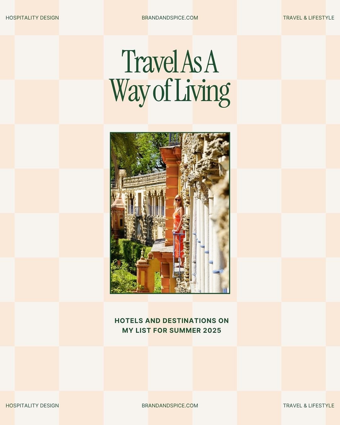 Travel isn&rsquo;t just something I do but also how I live, how I see and how I create.

Every hotel I visit and every thoughtfully designed space I step into adds a new layer to my work. The rhythm of hospitality, the colors of different cultures, t