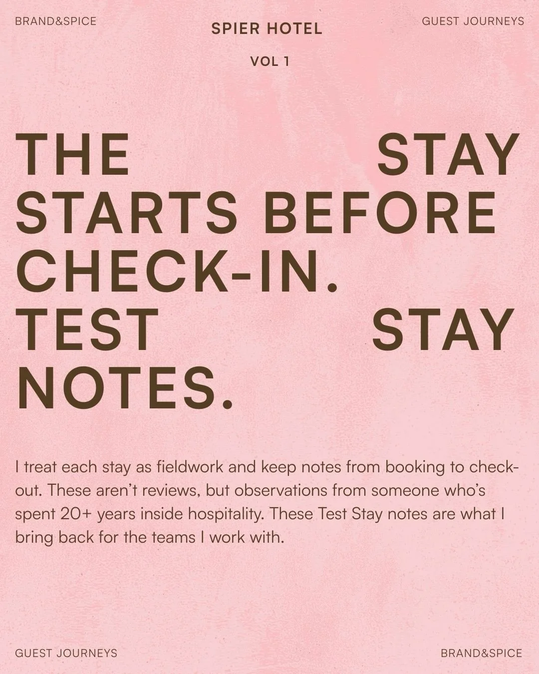 👉 The power of a check-in!

I wouldn&rsquo;t say it makes or breaks the experience however it can really set a tone in the right direction.

I love how @spierwinefarm turns a check-in into being welcomed and hosted rather than just filling up guest 