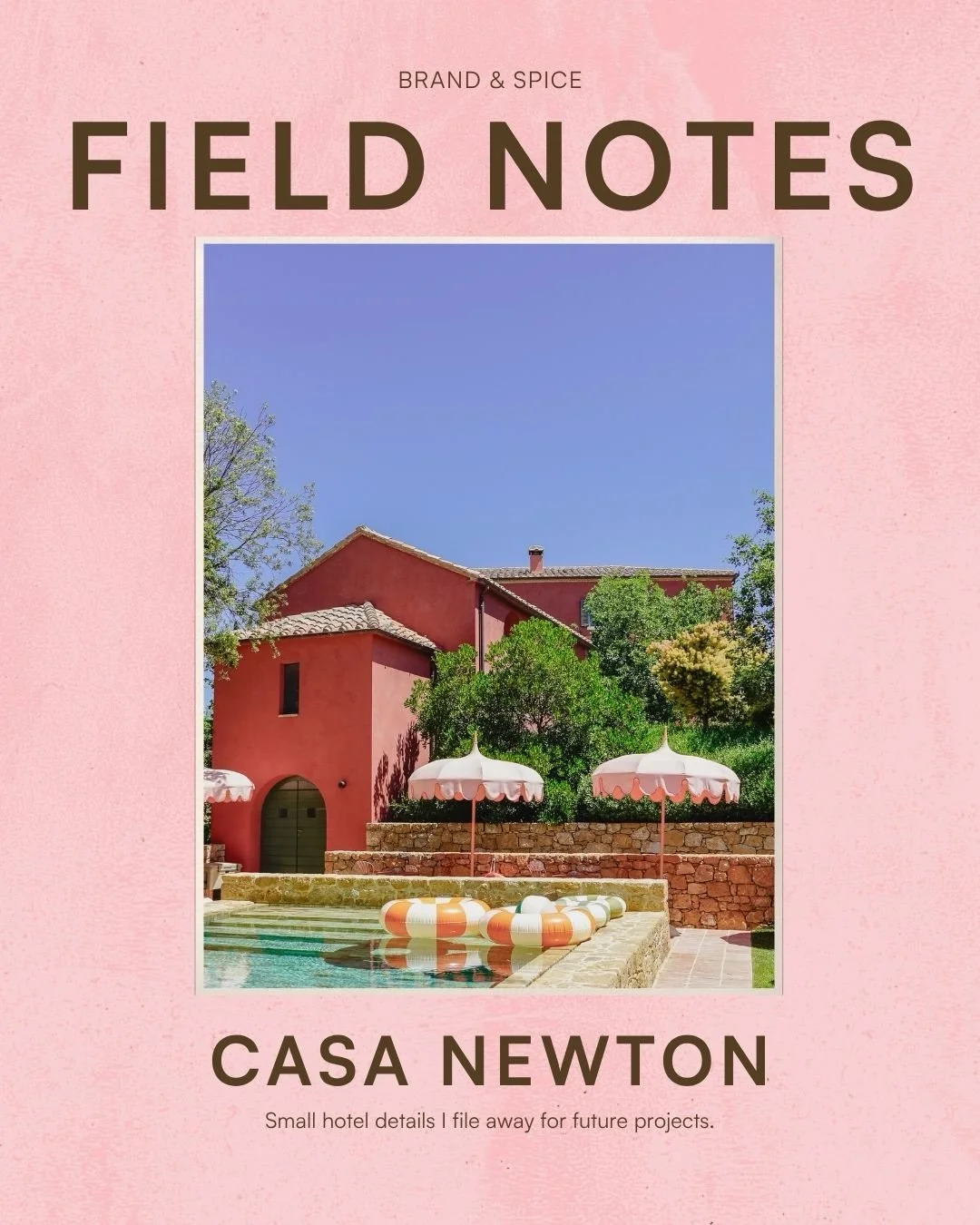 🌞 Some places you build up in your head for months&hellip; and then you arrive and think, okay, yes this is why.

Casa Newton was love at first sight. The pool looks even better than the photos (rare), the rooms are properly comfortable, and the vie