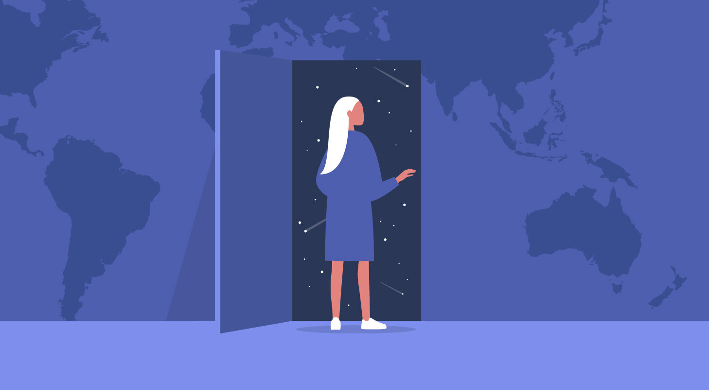 The importance of having a clear vision and purpose to create impact.