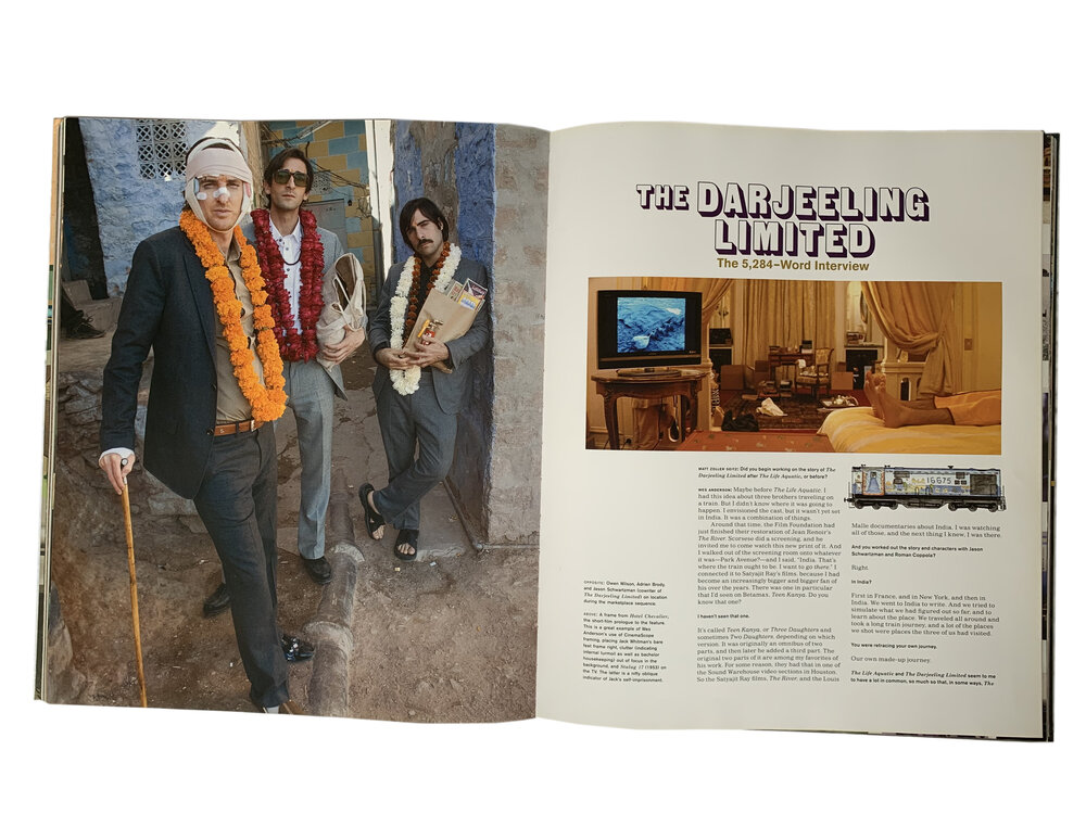 Wes Anderson Collection Matt Zoller Seitz Sanjay Sami The Grip Works Inside Page The Darjeeling Express.jpg