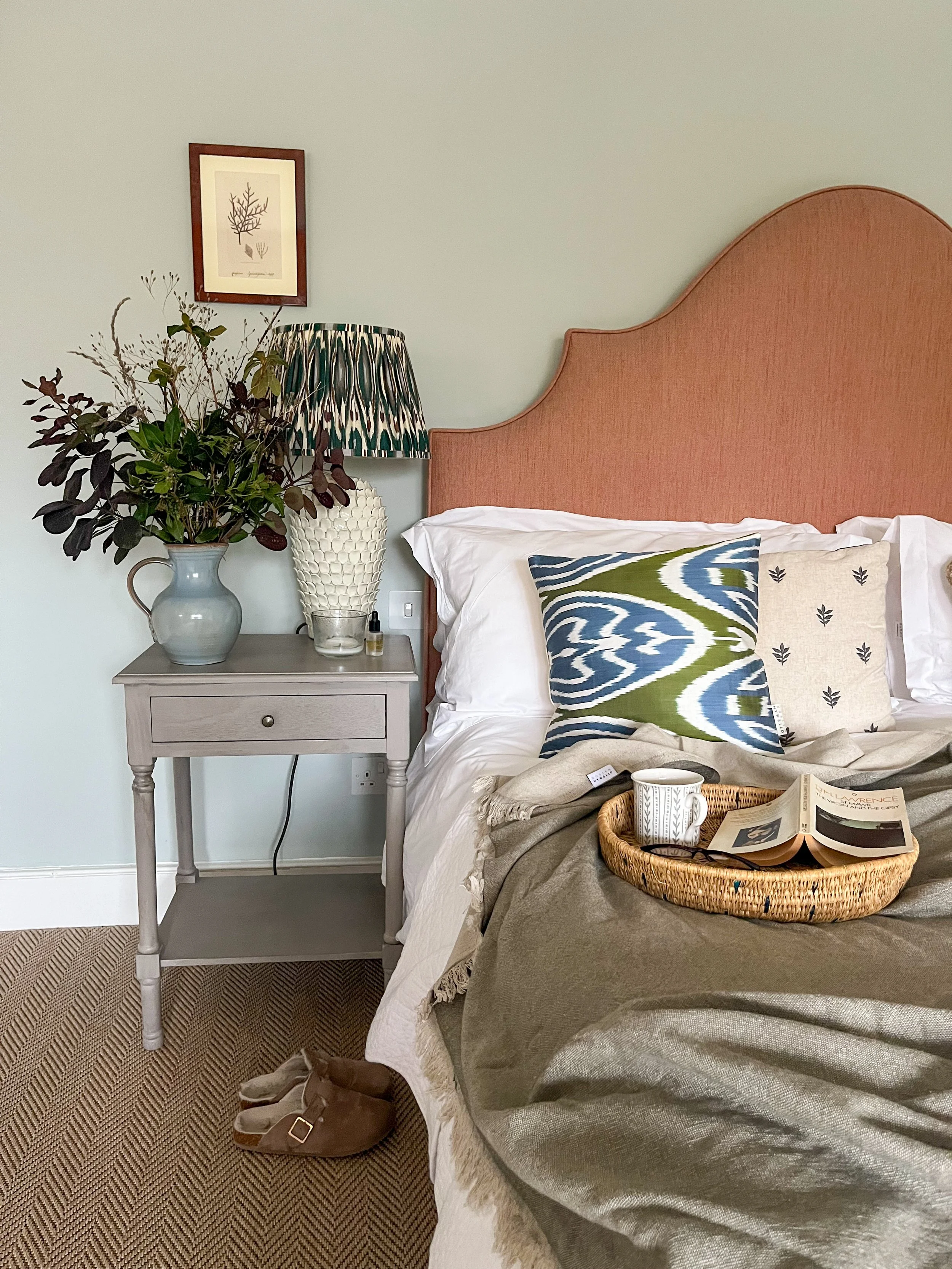 Puglia Blanket - Olive Green