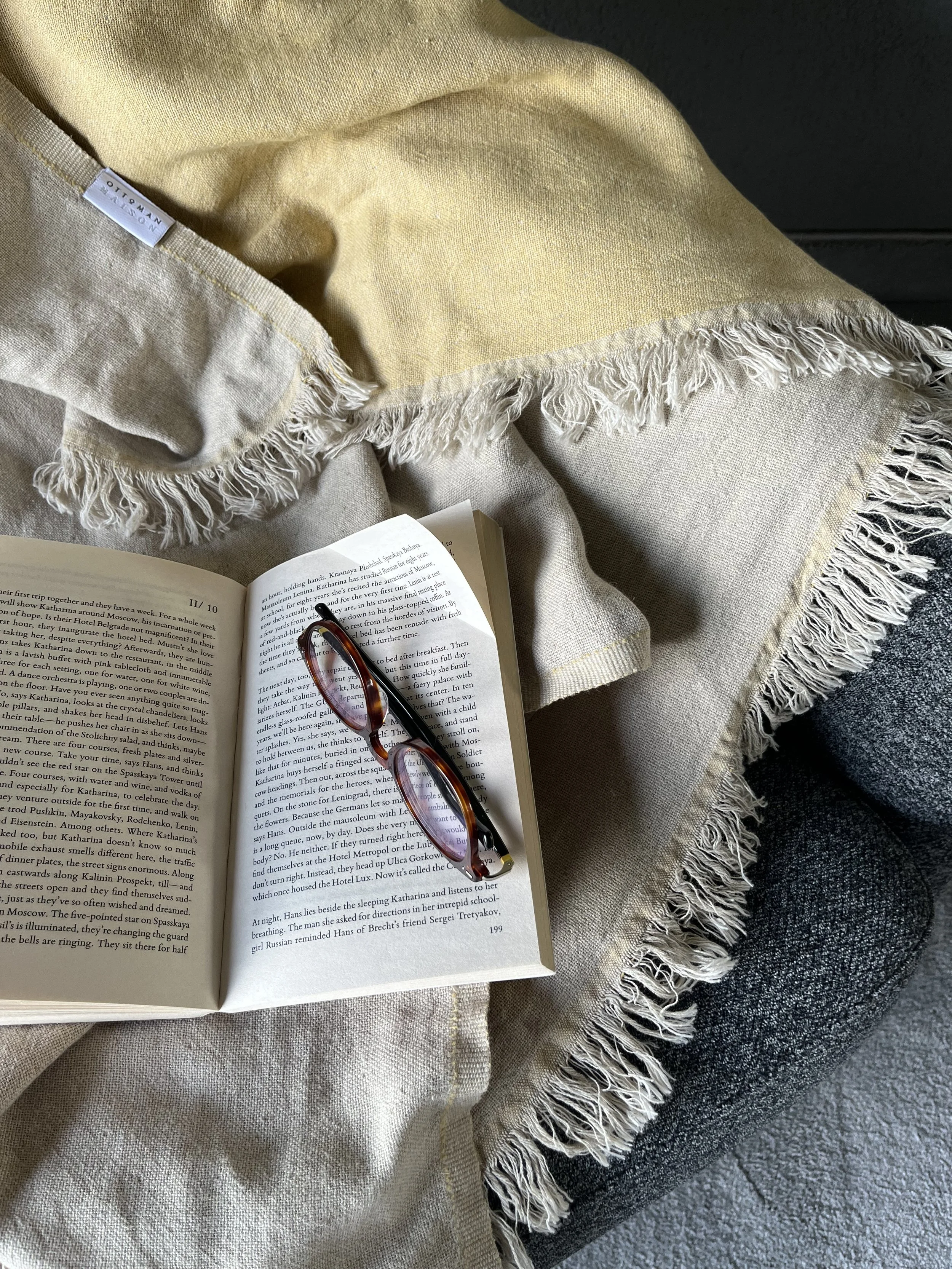 Puglia Blanket - Butter Yellow
