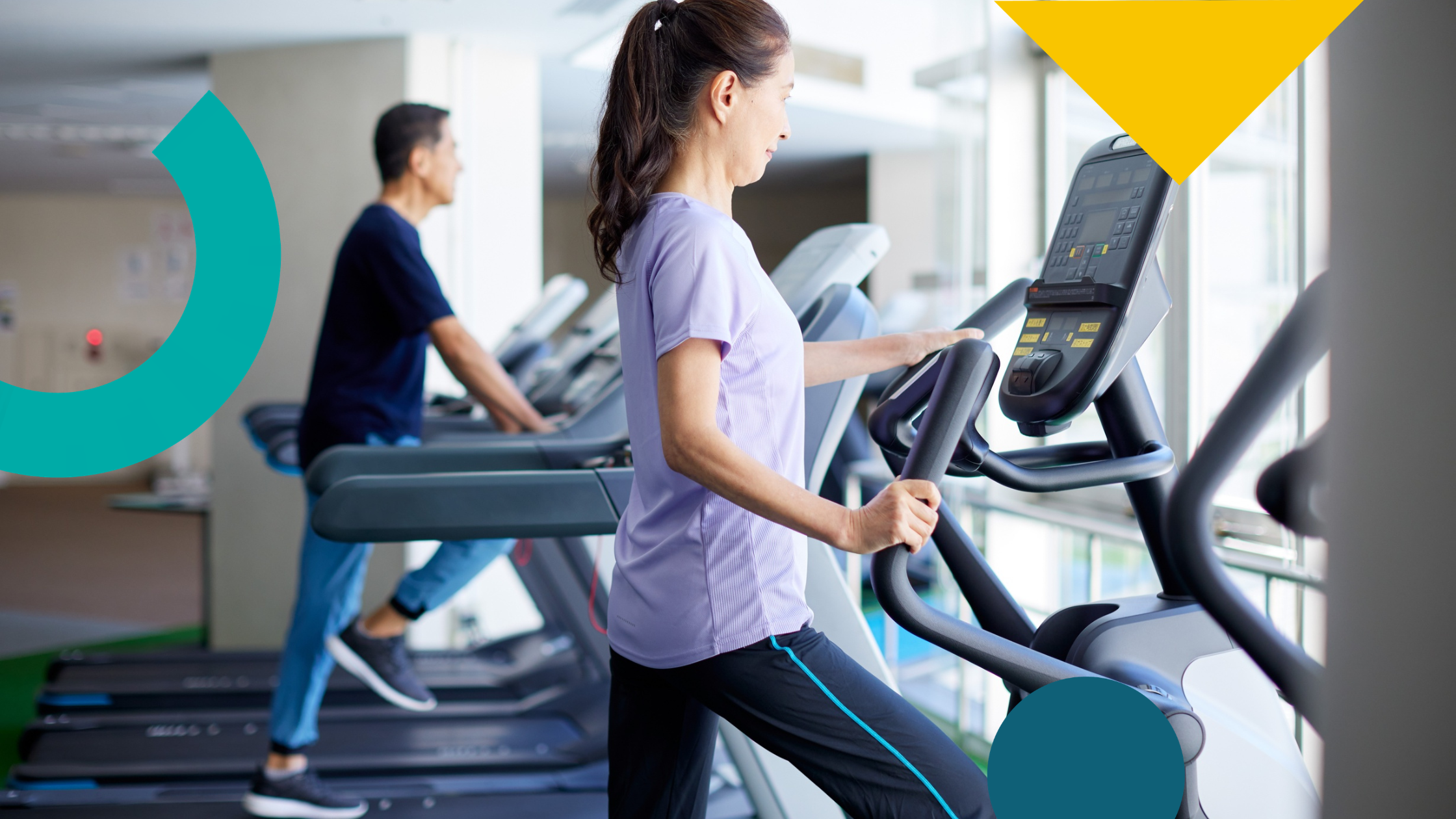 Joining a gym doesn't get you fit