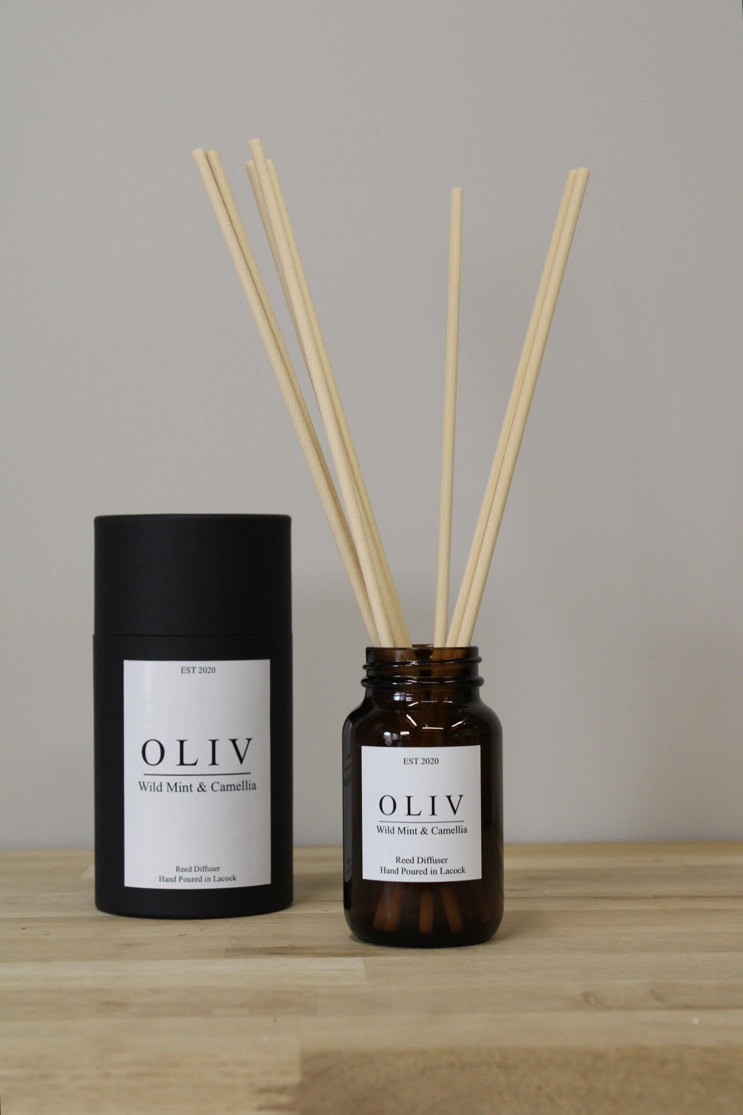 100ml Wild Mint & Camellia Reed Diffuser