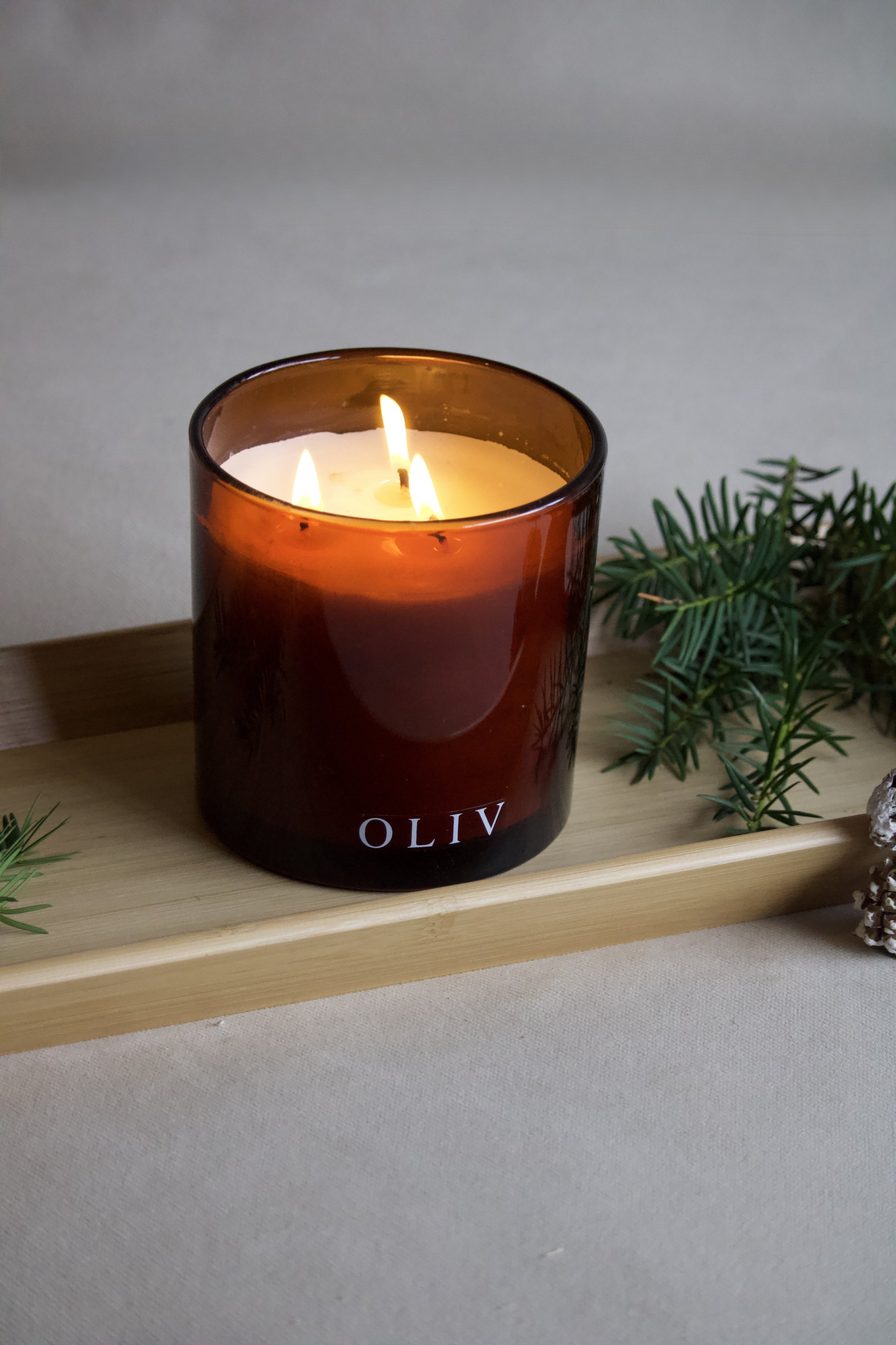 large norwegian spruce candle.jpg