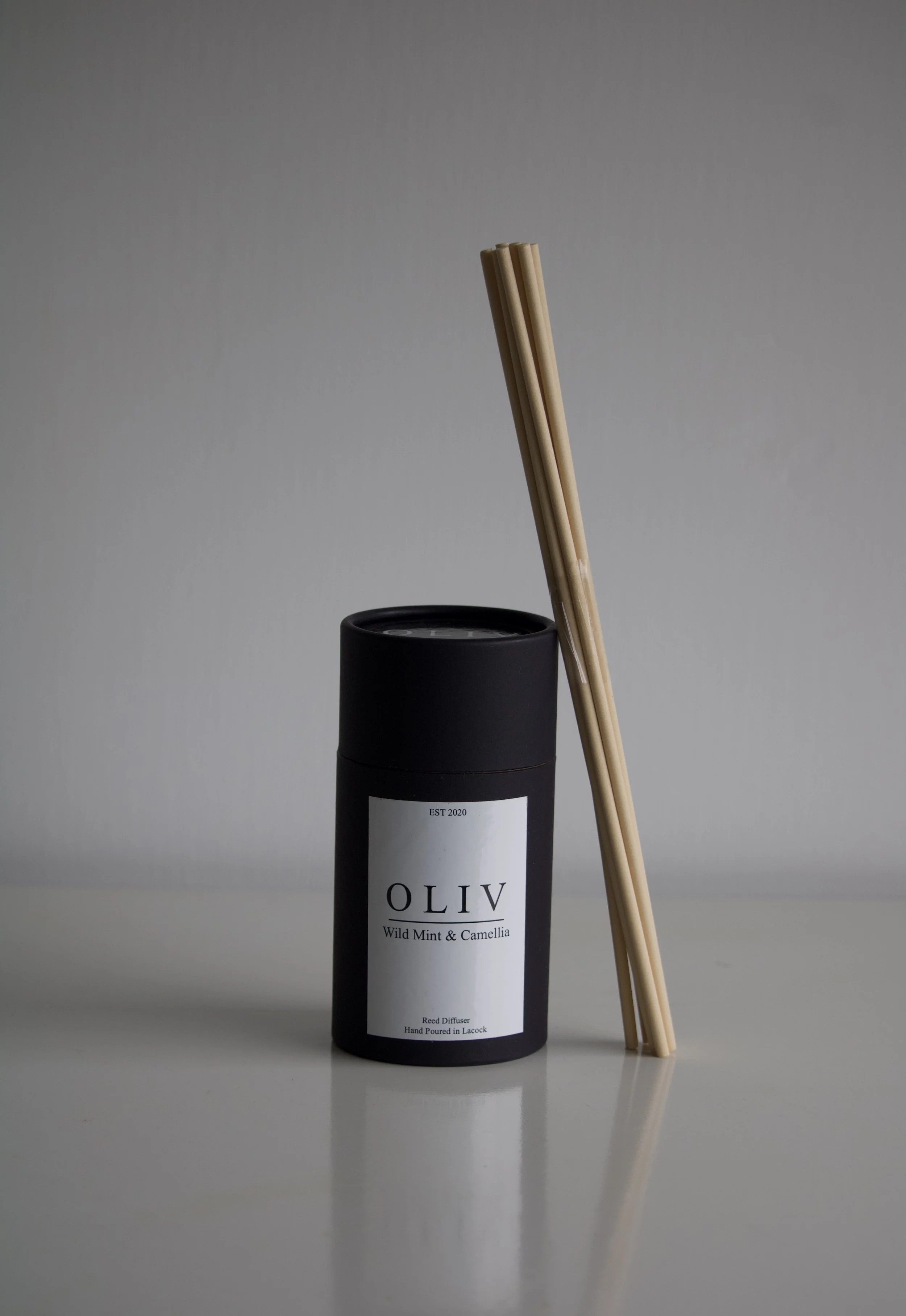 WILD MINT AND CAMELLIA REED DIFFUSER OLIV..jpg