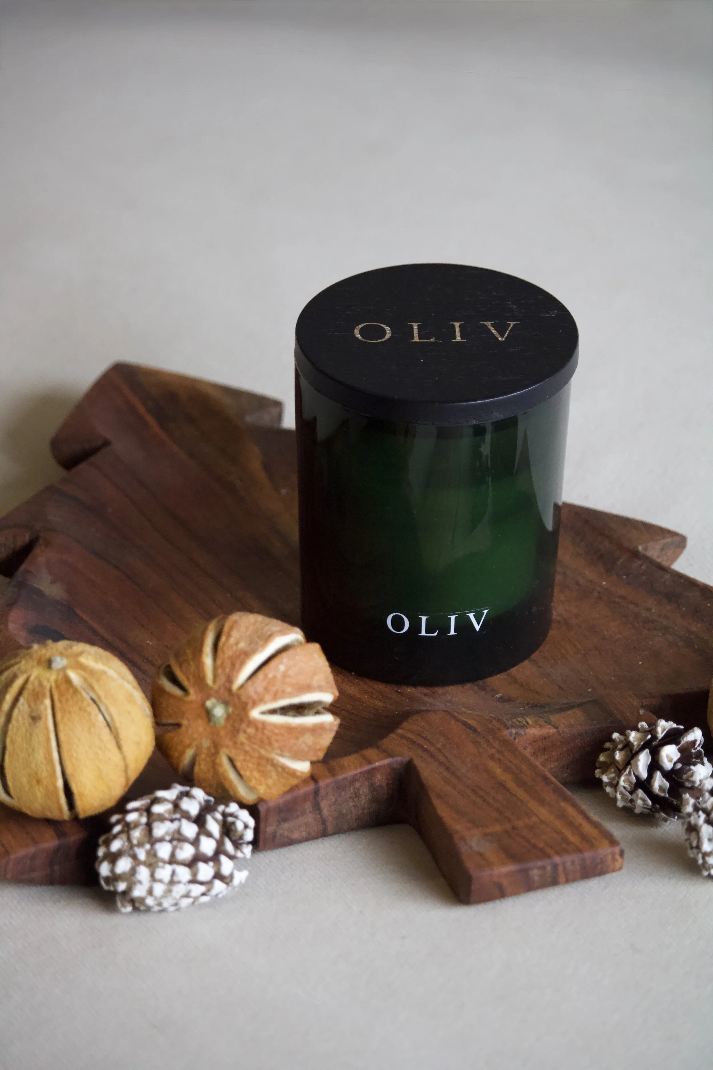 green jar spiced orange dual wick candle.jpg