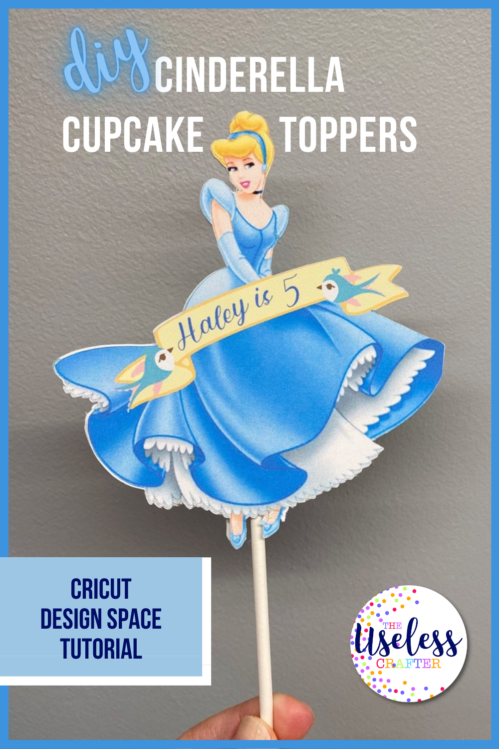Cricut Print Then Cut Cupcake Cake Toppers 