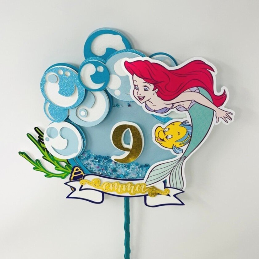 Water / Bubbles Theme Cake Topper Shaker Layered SVG Pack with Bonus  Axolotl — The Useless Crafter