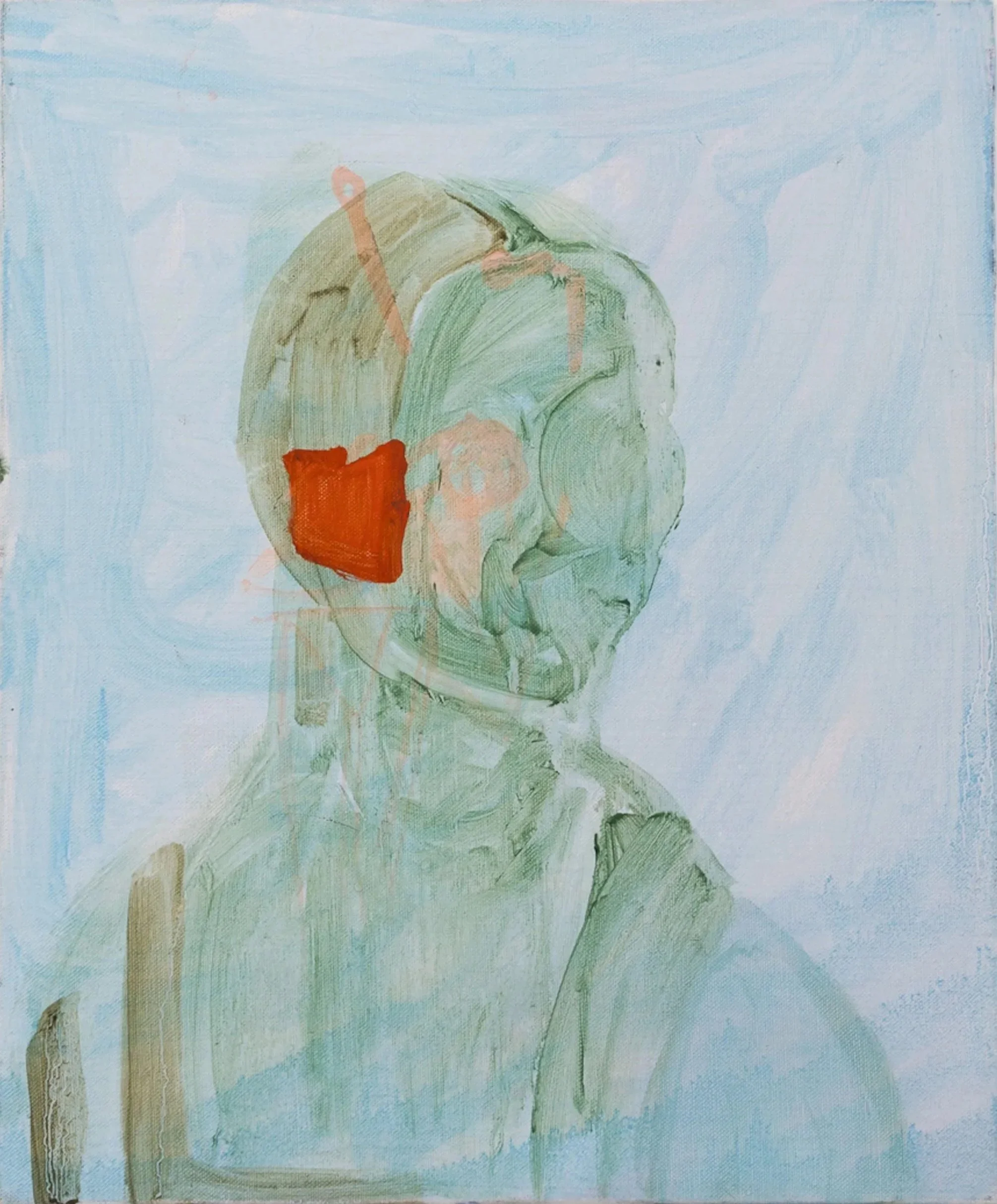 Lock In - 2026 - oil on linen - 60 x 50 cm