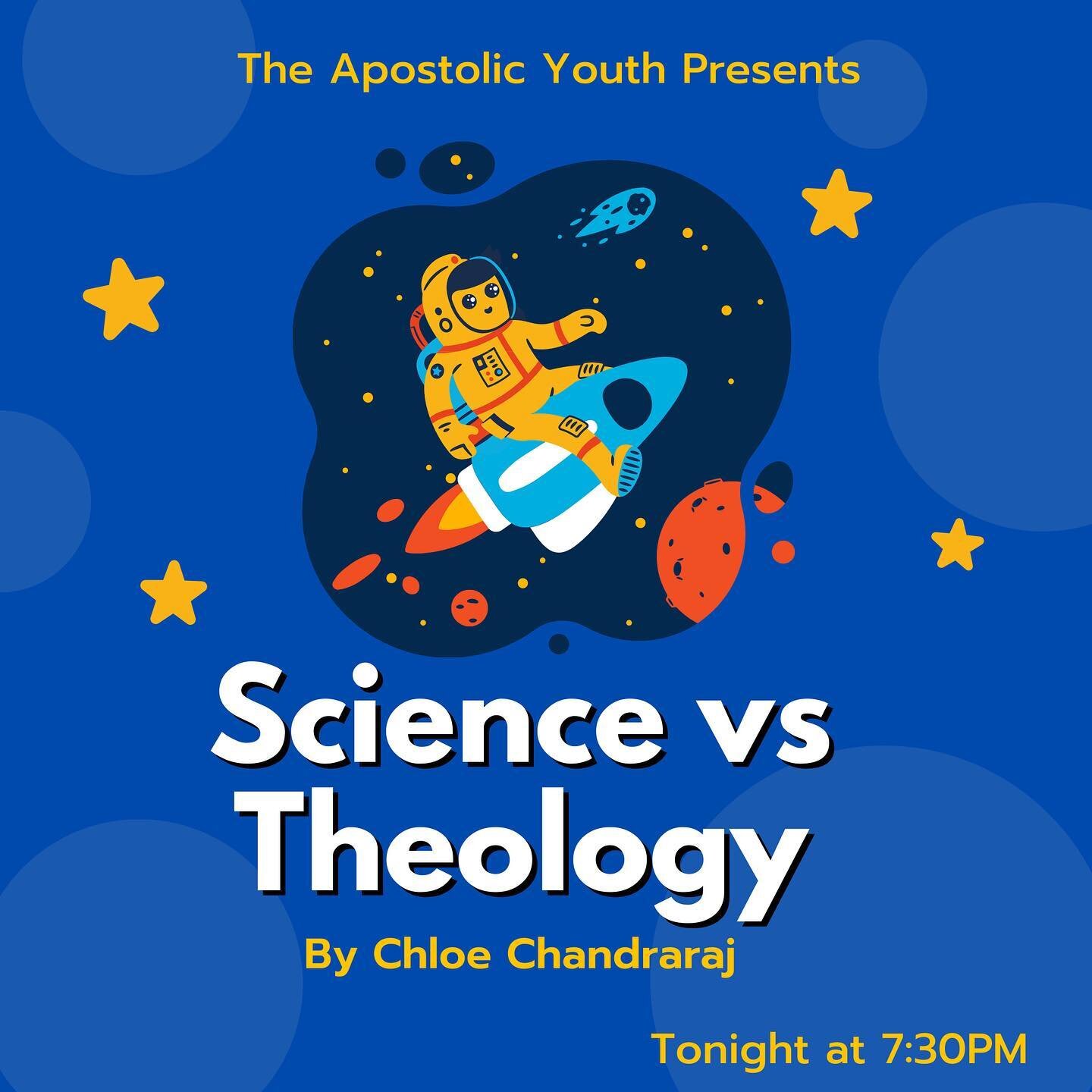 See you guys tonight at 7:30! -theapostolicyouth