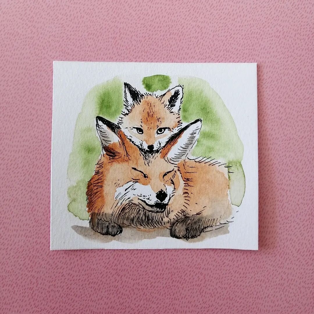 Un doublon...

#renardroux #renard #beberenard #foxes #littelfox #vulpes #encrecolor&eacute;e #encredechine #illustrationanimal #ink #illustration #inkdrawing #dessinanimalier #encre #dessinrenard #renardeau #alaplume