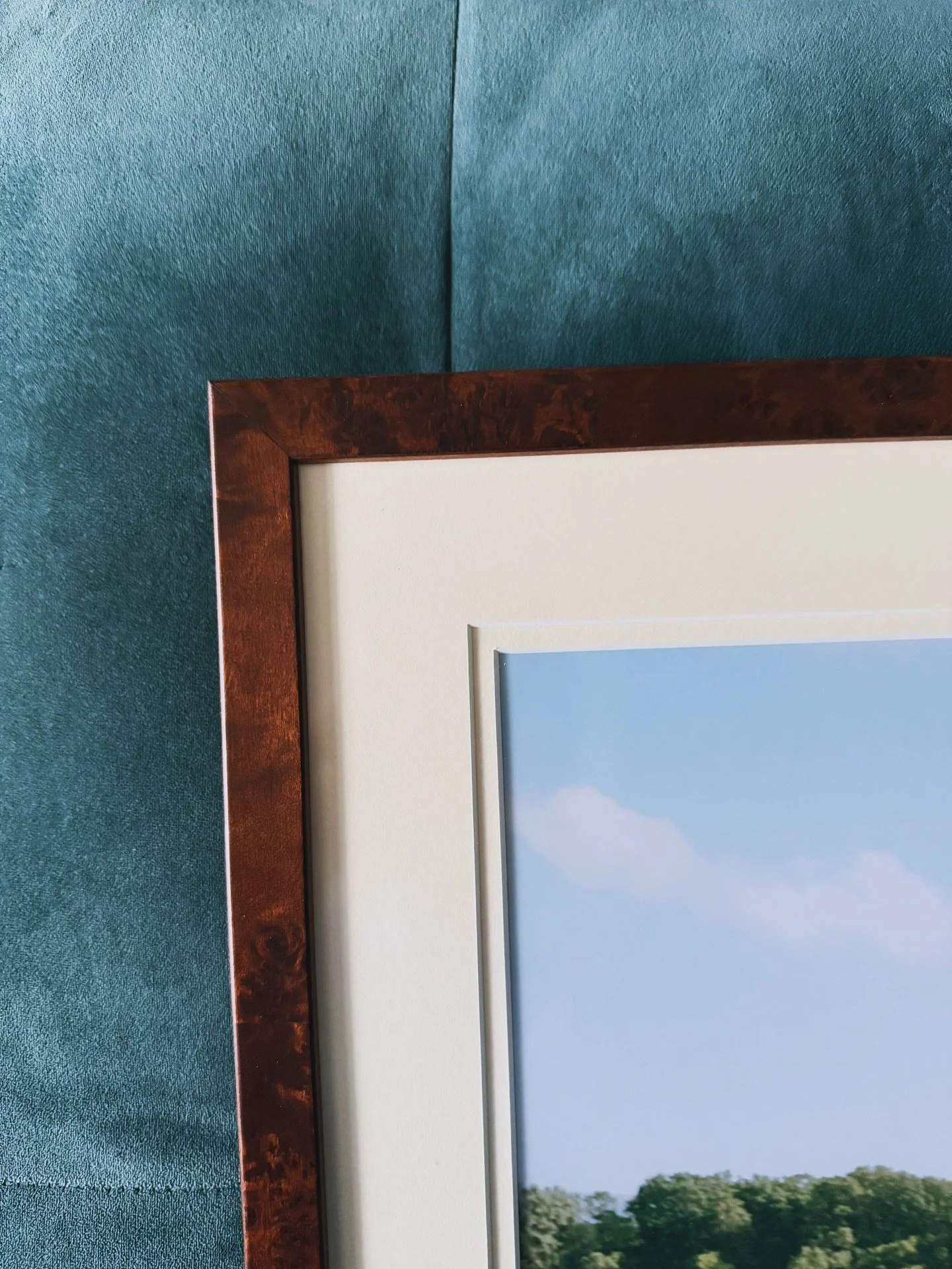 20mm Walnut Frame with double mount β¨
Available in all sizes for collages or photos
β€οΈ