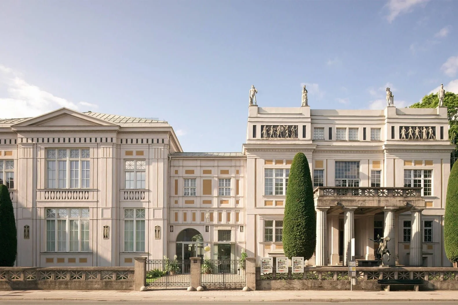 Ein geschichtsträchtiger Ort als Interimsquartier der Villa Stuck