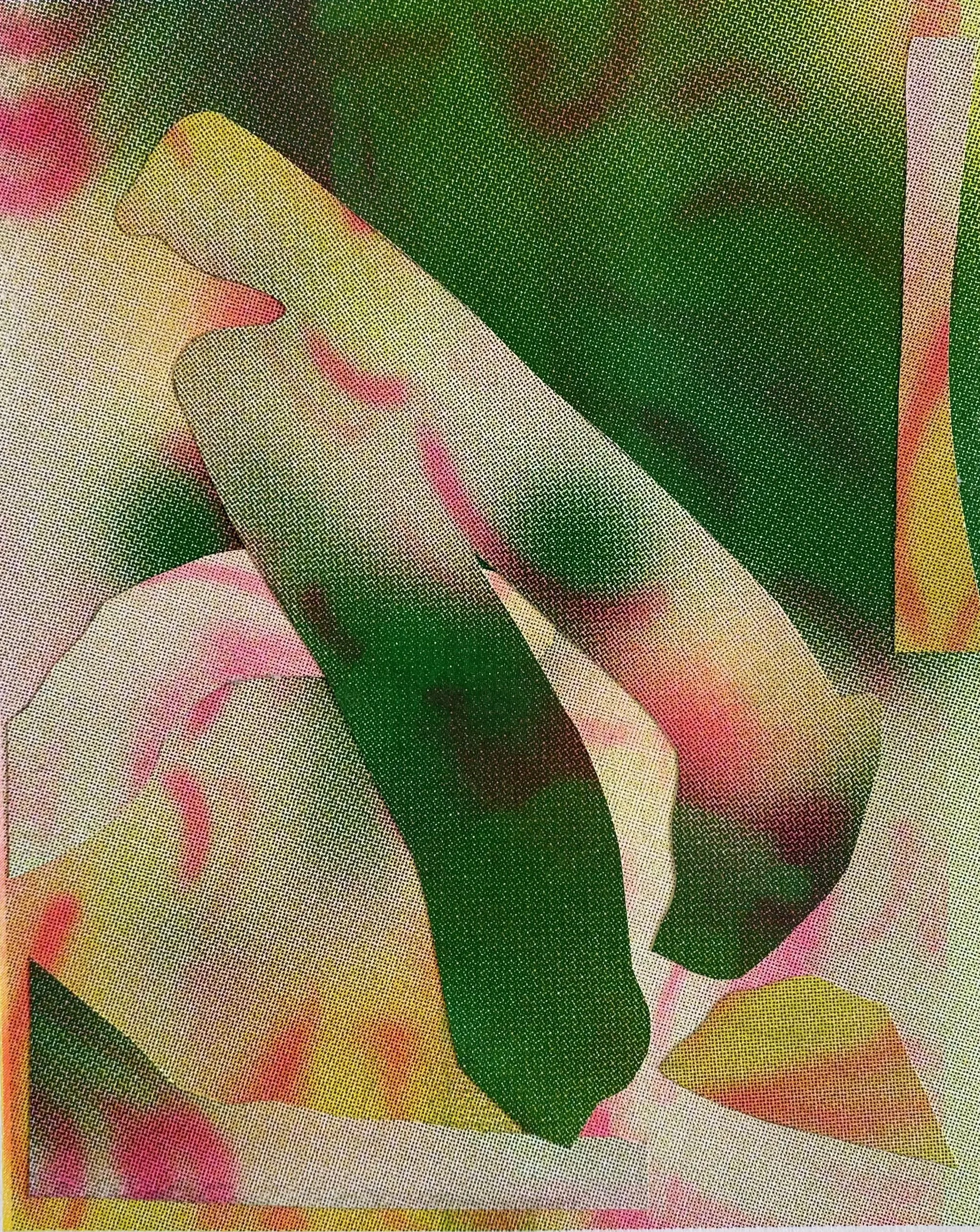 Il était une fois ou il n'était pas, n°38, collage, techniques mixtes, 24 x 30 cm, 2025