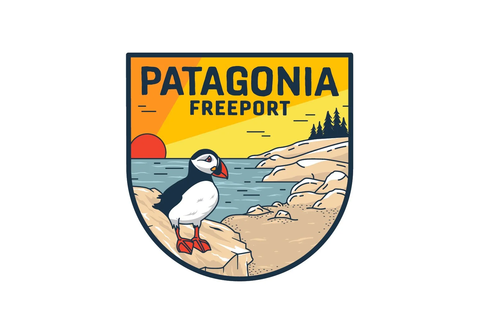 Patagonia Freeport Logo