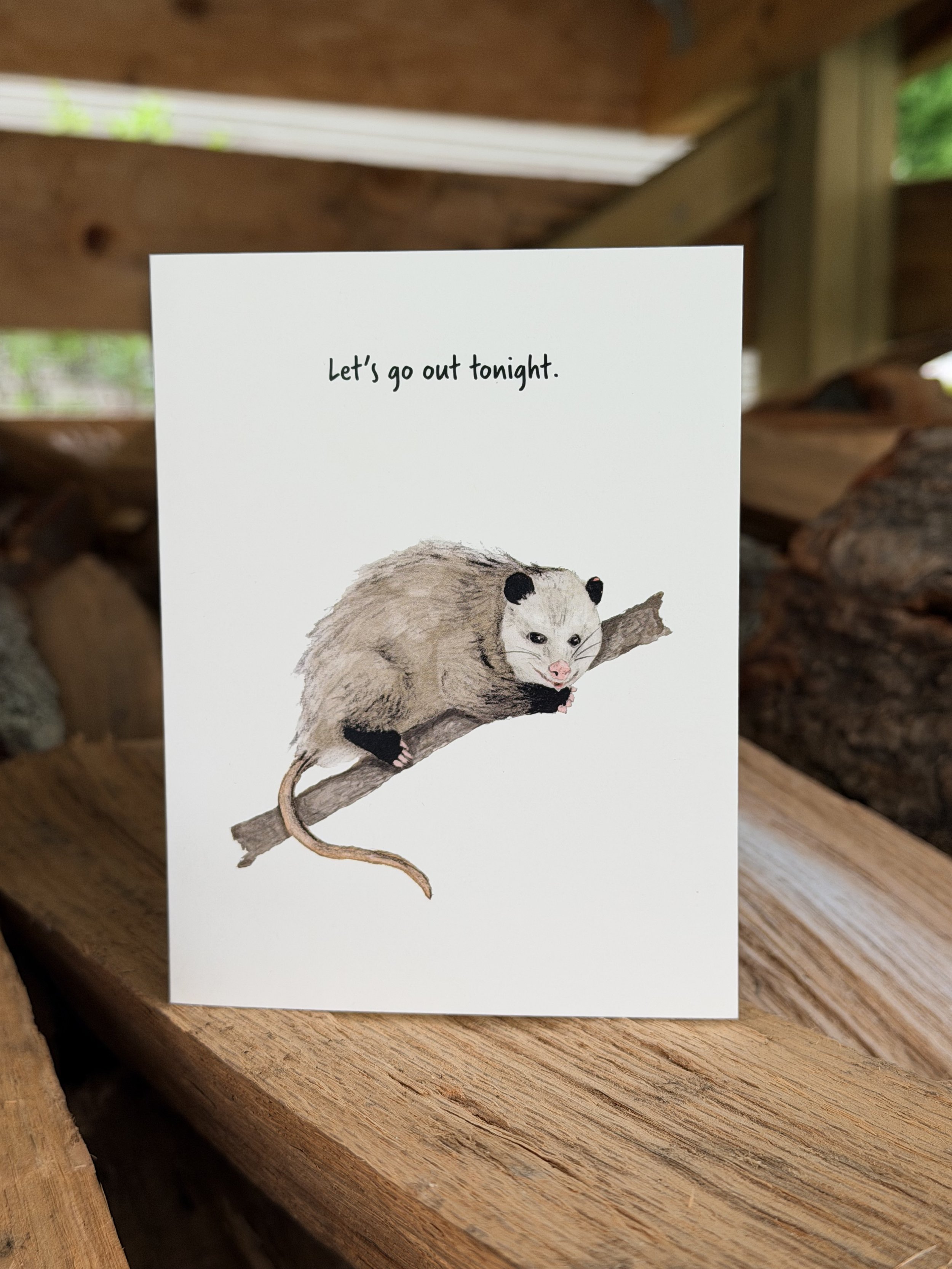 Opossum Card
