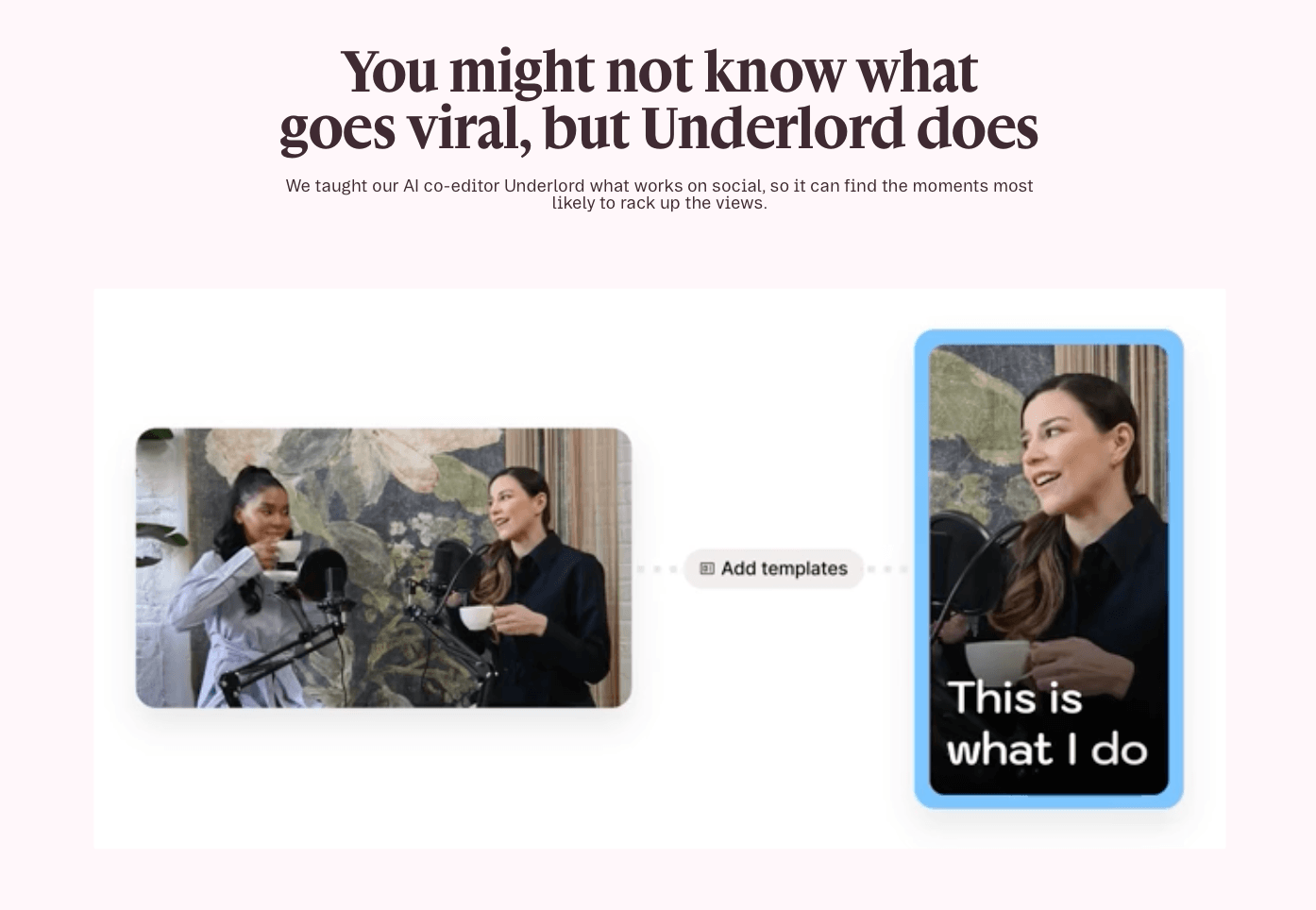 Descript for viral shorts