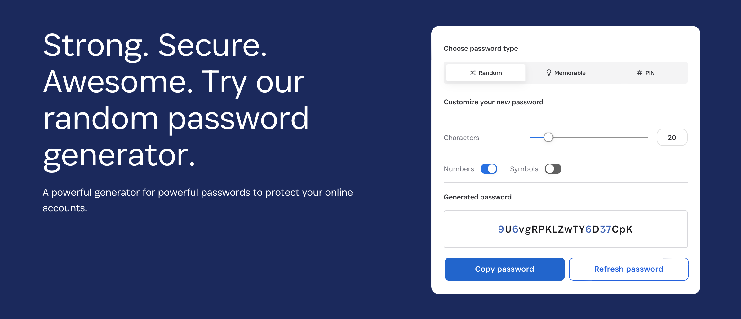 password generator