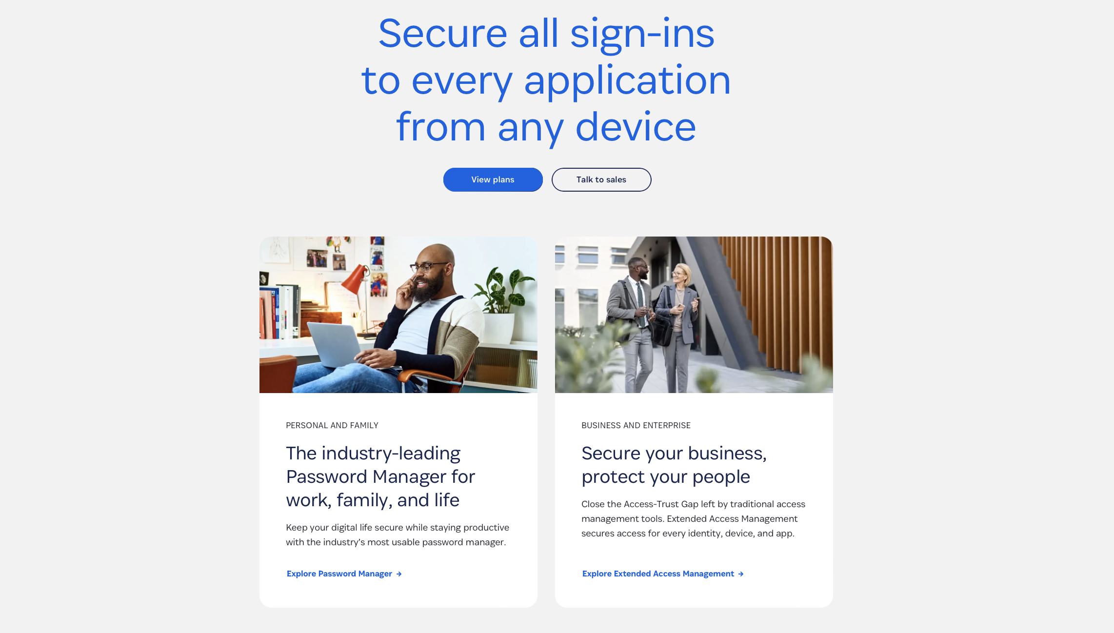 1Password for small business