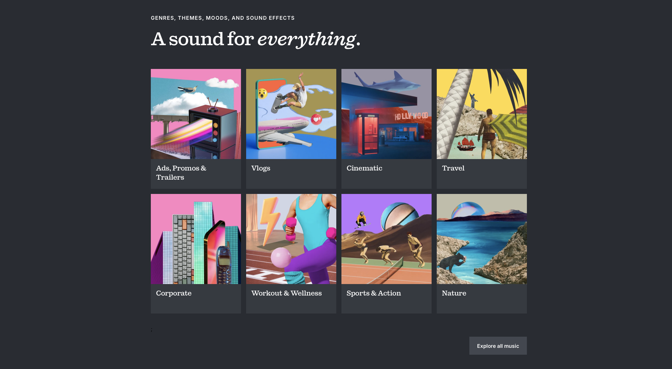 Epidemic Sound Library