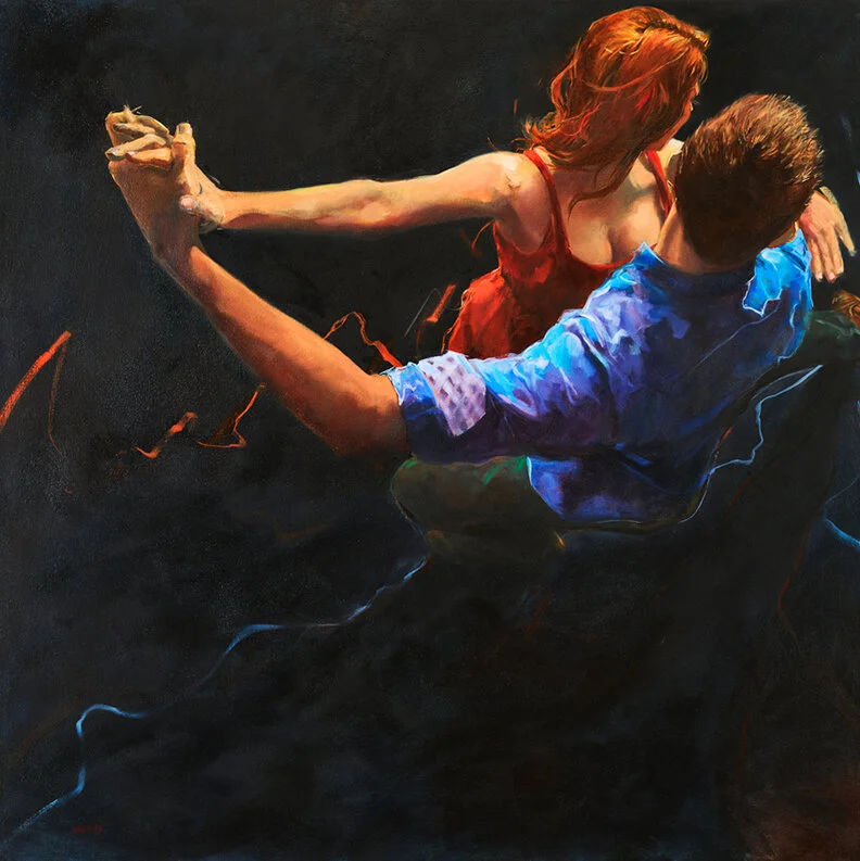 Corvette, 48" x 48", Oil on Canvas, 2016
